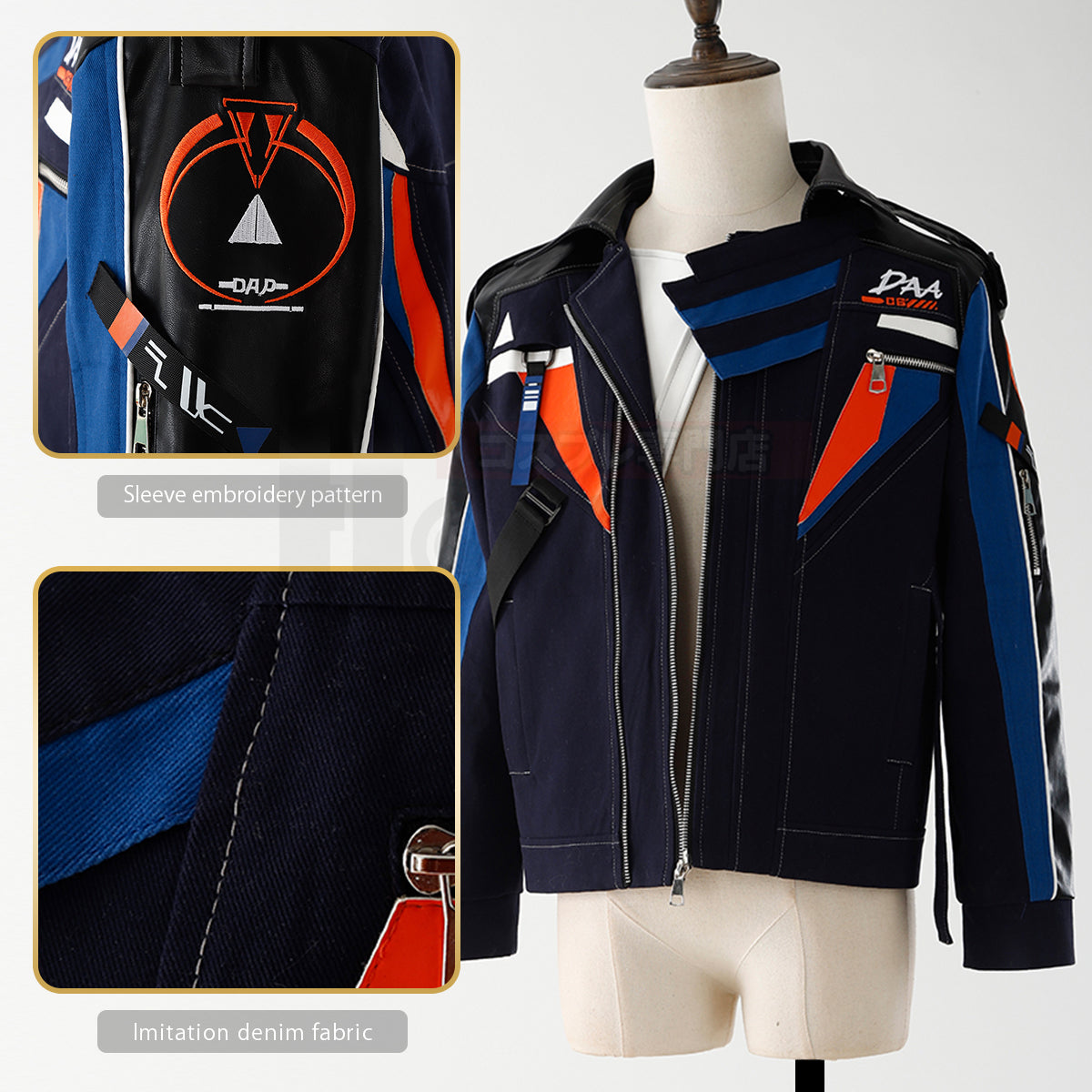 HOLOUN Love and Deepspace Game Caleb Cosplay Costume Jacket only Unisex Cos Convention Daily Wear