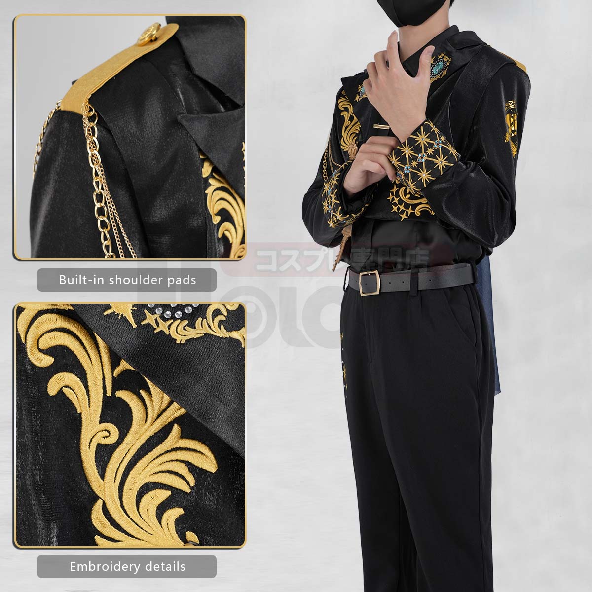 HOLOUN Twisted Game ‌‌‌‌‌Ignihyde Cosplay Costume 5th Anniversary Halloween Christmas Convention