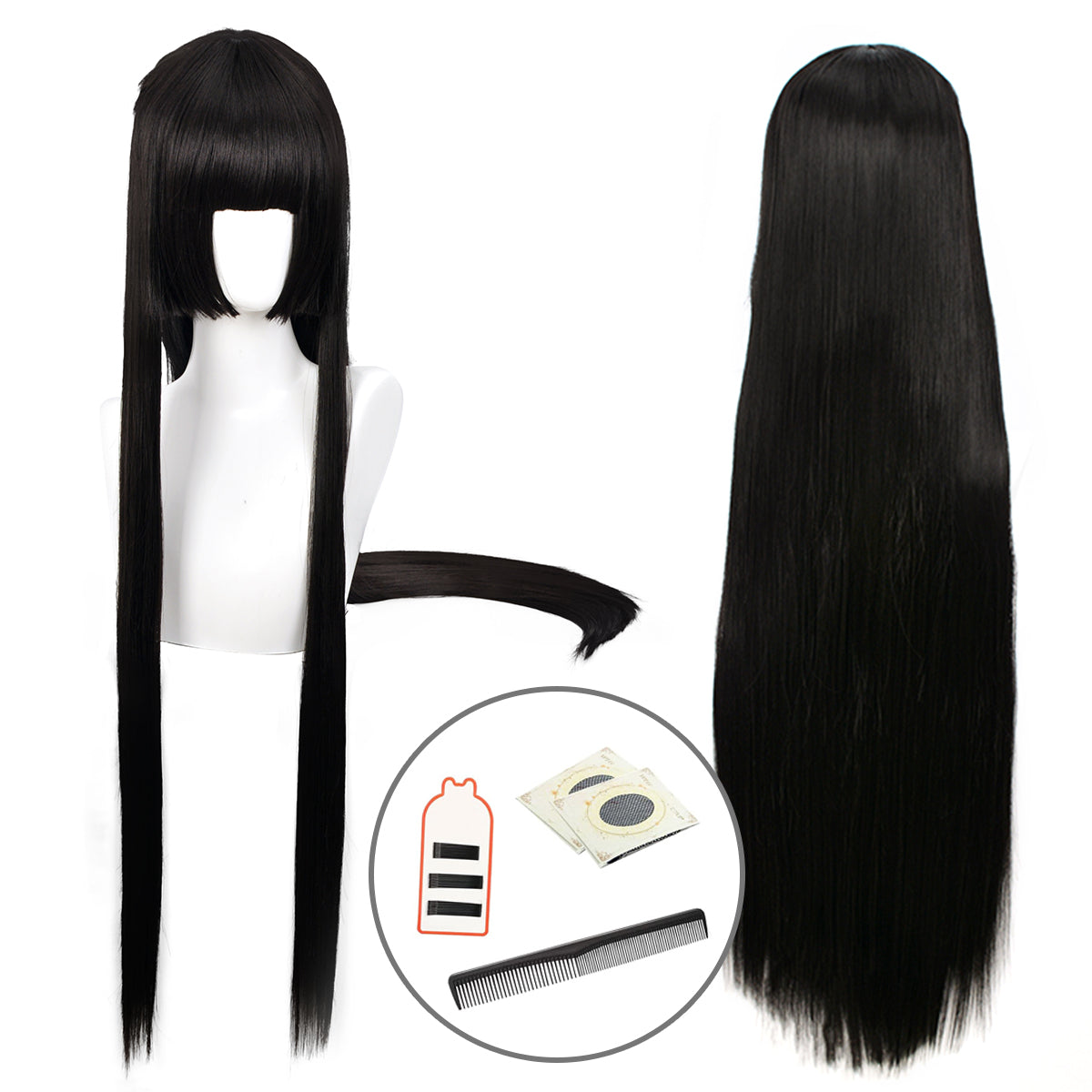 HOLOUN Kakegurui-Compulsive Gambler Anime Jabami Yumeko Cosplay Costume Wig Suit School Uniform Pendant Halloween Christmas