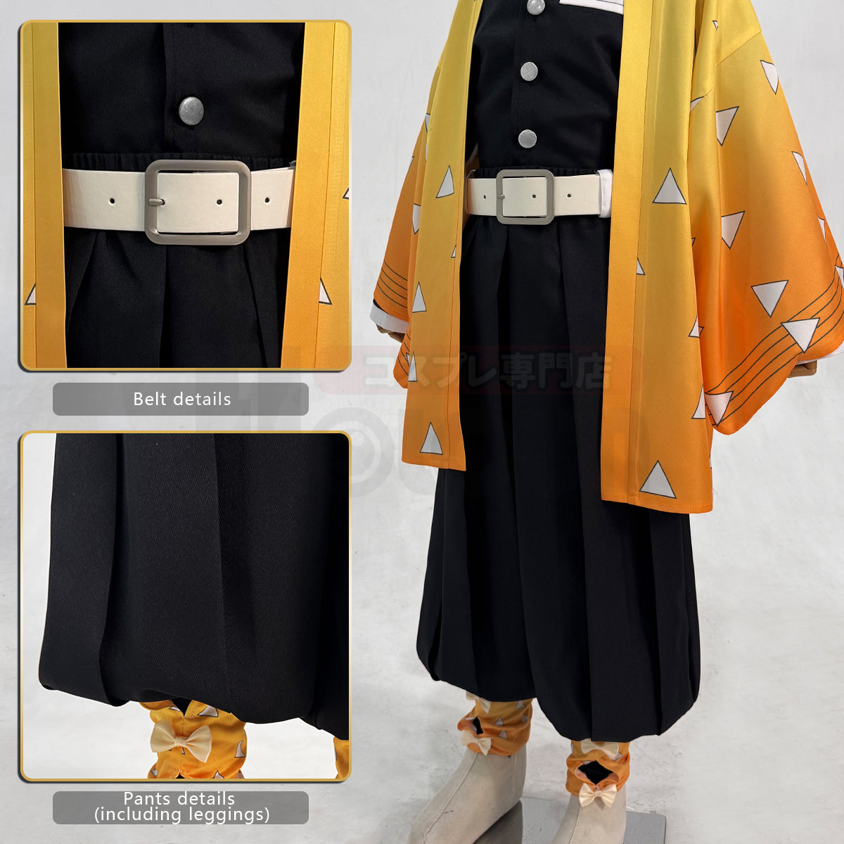 Pre-sale HOLOUN Anime Tomioka Giyuu Kochou Shinobu Agatsuma Zenitsu Kamado Tanjirou Cosplay Costume  Kid Child Haori Top Pants Halloween Christmas