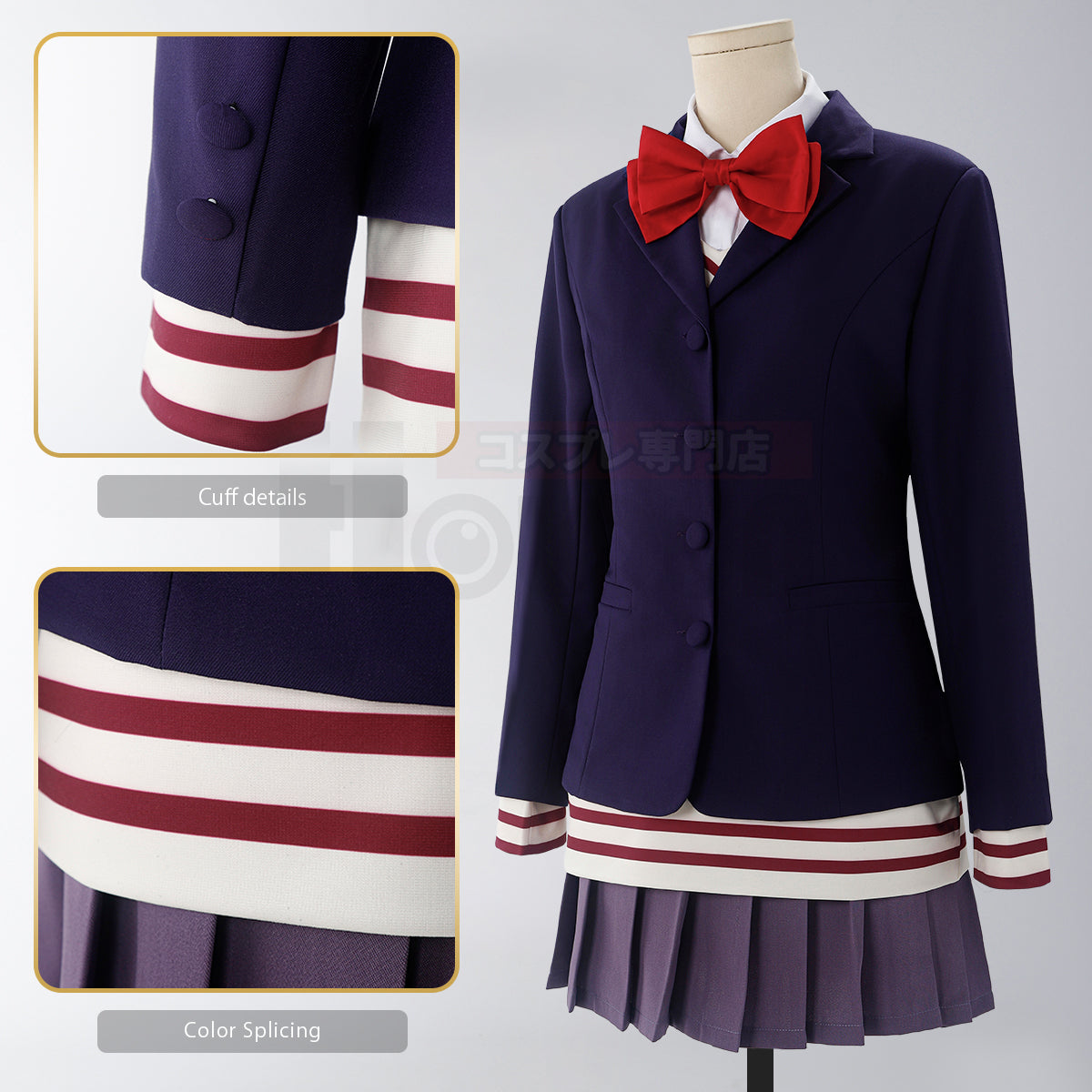 HOLOUN Dan Da Dan Dandadan Anime Aira Shiratori Cosplay Costume School Uniform Suit Shirt Skirt Christmas Gift