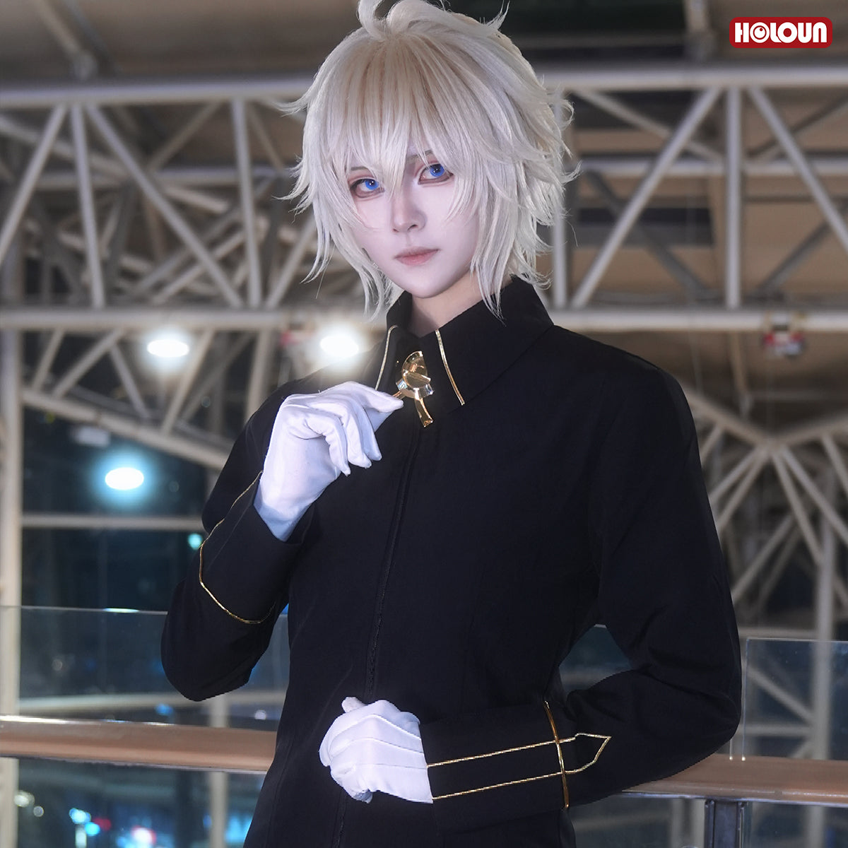 HOLOUN Seraph Of The End Anime Mikaela Hyakuya Cosplay Costume Cloak Jacket Pants Shirt Halloween Christmas Convention
