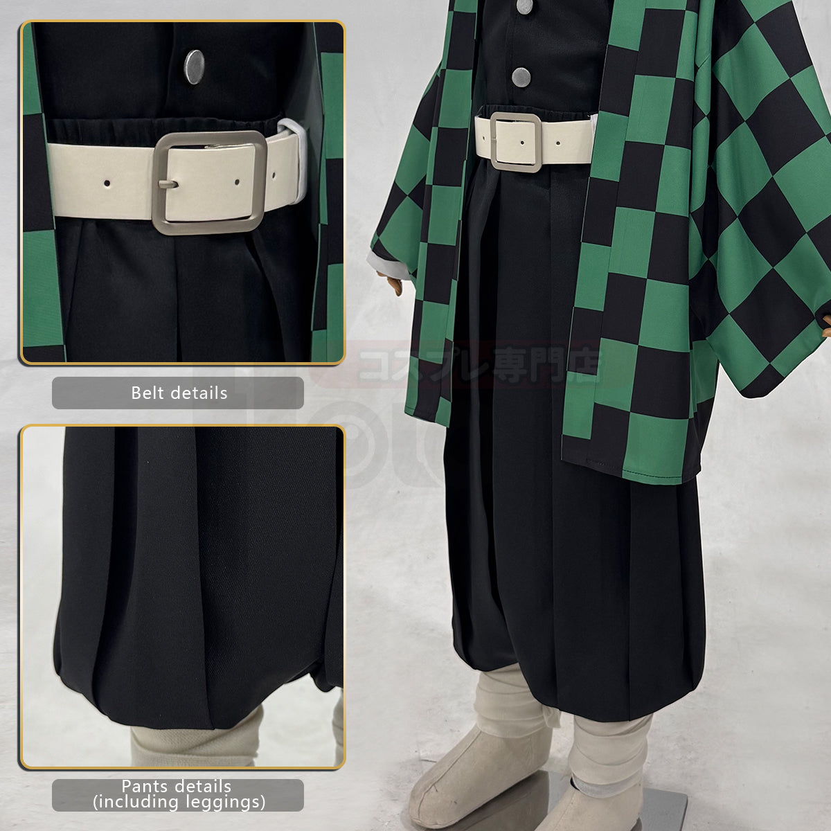 Pre-sale HOLOUN Anime Tomioka Giyuu Kochou Shinobu Agatsuma Zenitsu Kamado Tanjirou Cosplay Costume  Kid Child Haori Top Pants Halloween Christmas