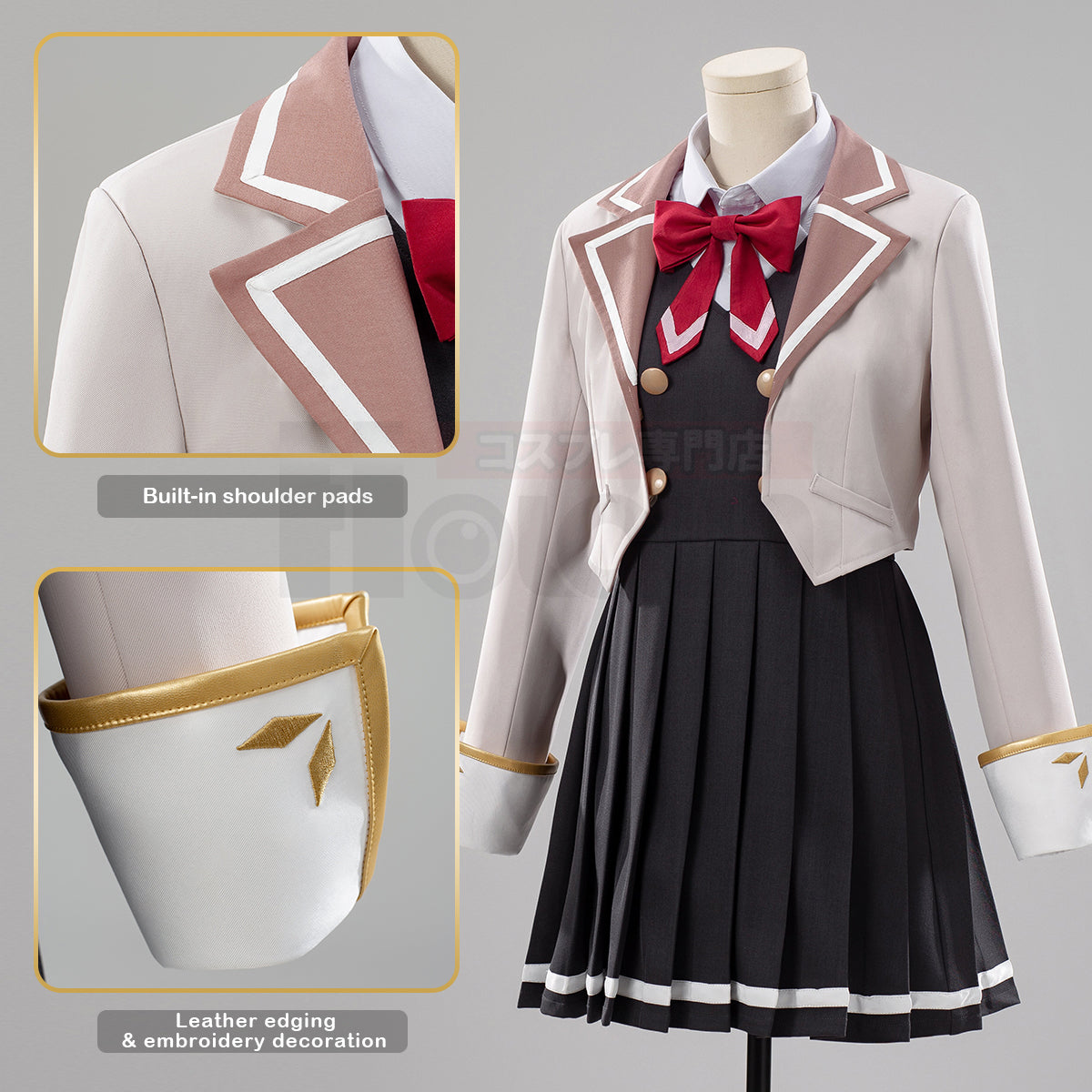 HOLOUN Alya Sometimes Hides Her Feelings in Russian Anime Yuki Suou Cosplay Costume School Uniform Suit Dress Shirt Stockings