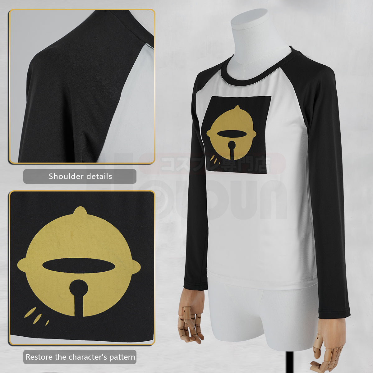 HOLOUN Chainsaw Anime Reze Cosplay Costume T-Shirt Halloween Christmas Convention Daily Wear  Rose Net
