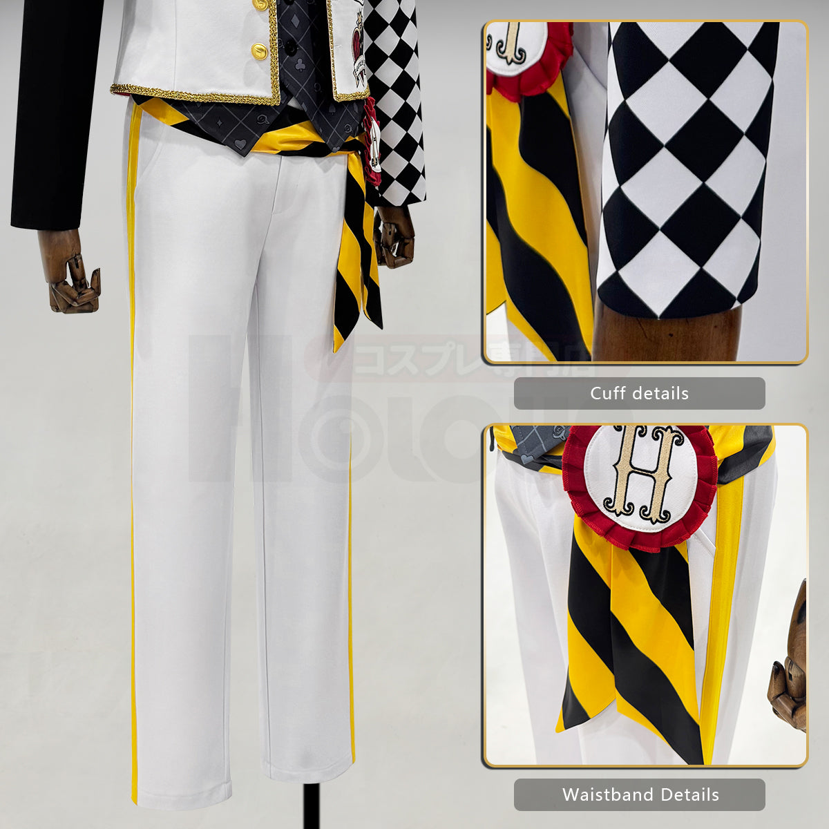 Pre-sale HOLOUN Twisted Game ‌Heartslabyul Cosplay Costume Jacket Vest Shirt Pants Convention Halloween Christmas Gift