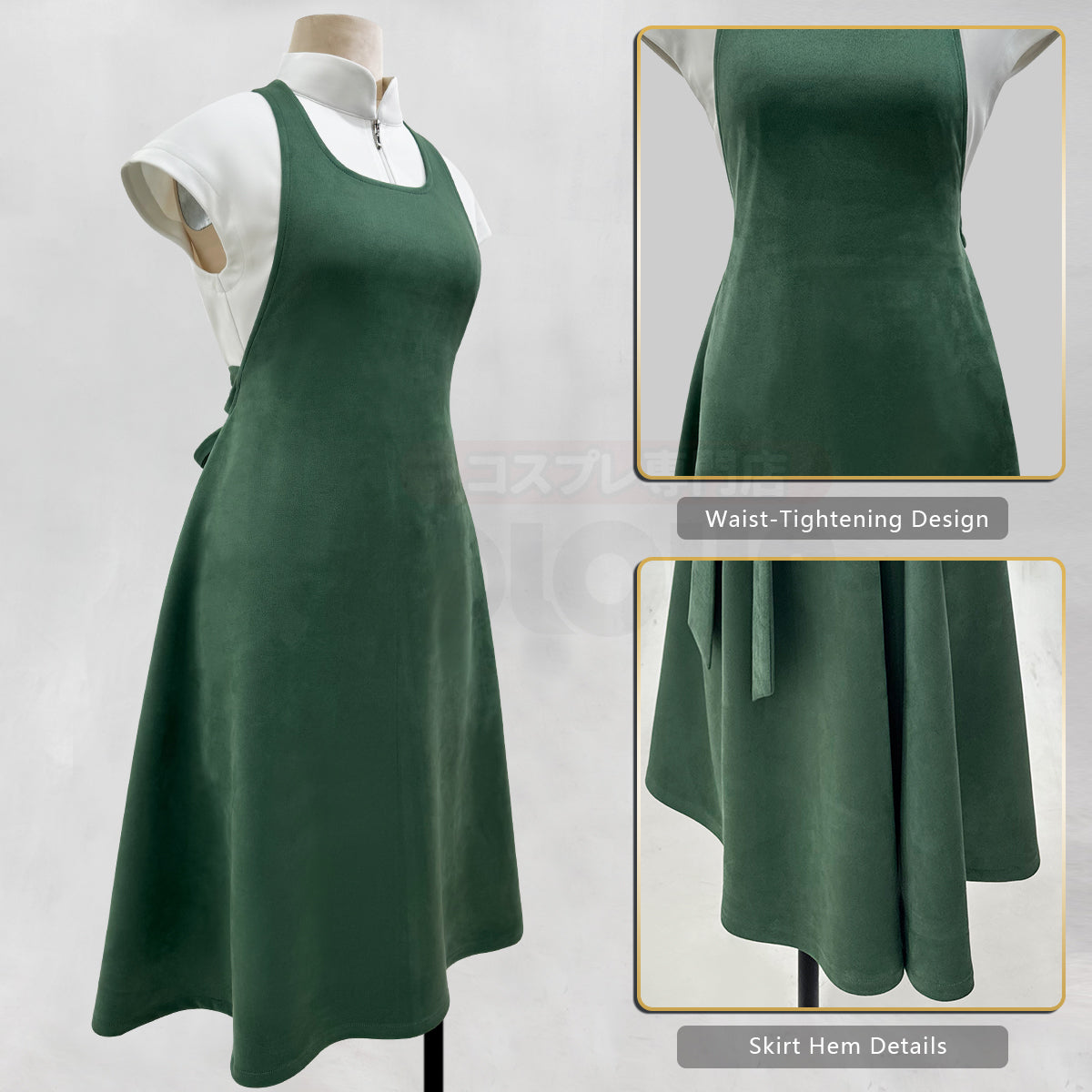 Pre-sale HOLOUN Anime Uzumaki Kushina Cosplay Costume Dress T-shirt Halloween Christmas Convention New Year Gift