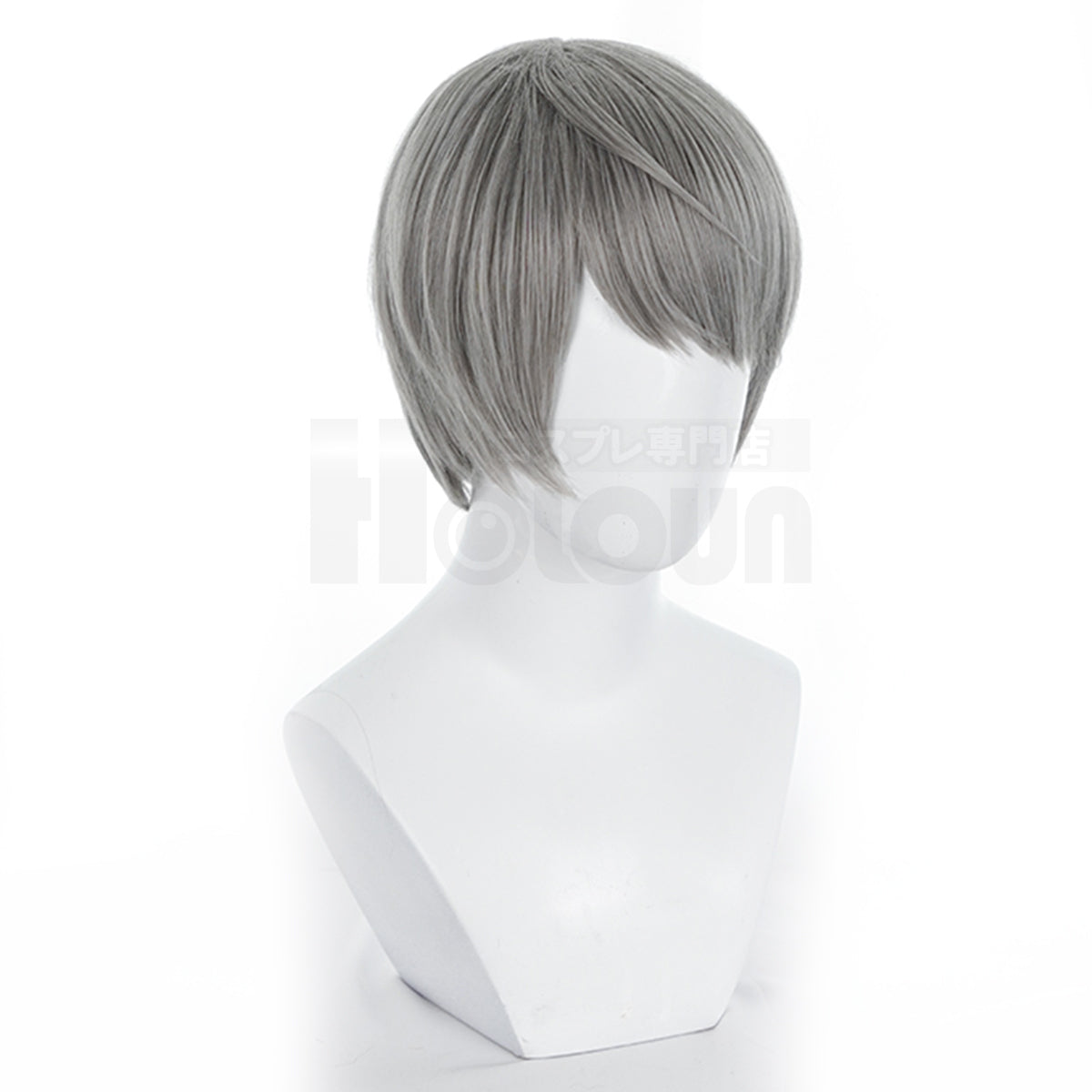 HOLOUN Game P4 Yu Narukami Cosplay Wig Rose Net Synthetic Fiber Adjustable Size Heat Resistant Cap Comb