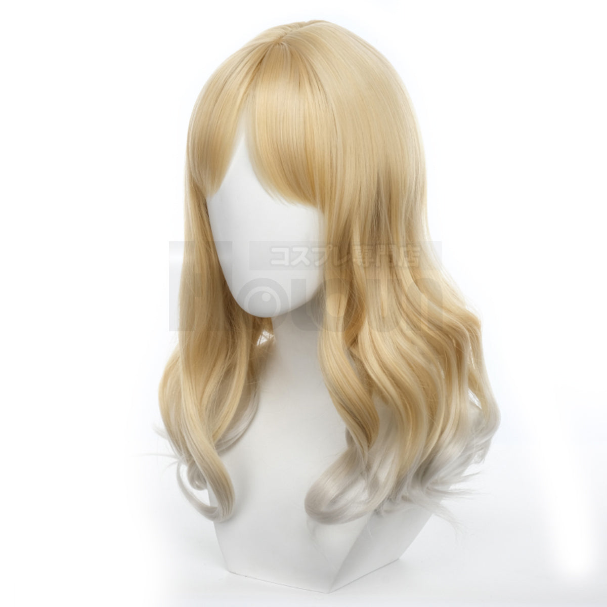 HOLOUN Diabolik Lovers Anime Komori Yui Cosplay Wig Rose Net Synthetic Fiber Adjustable Size Heat Resistant Cap Comb Halloween