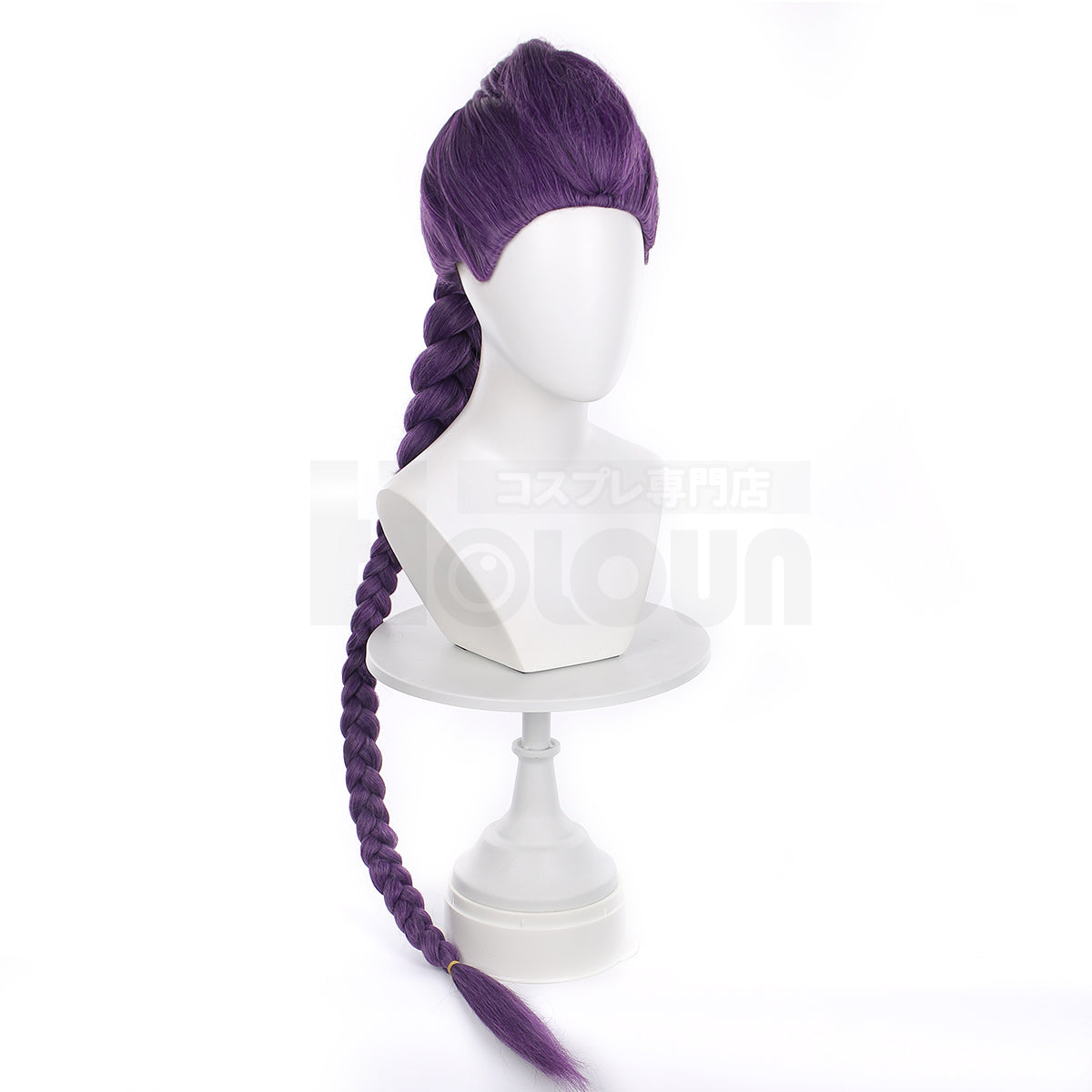 HOLOUN KPop Demon Hunters Anime Rumi Zoey Mira Cosplay Wig Rose Net Synthetic Fiber Adjustable Size Heat Resistant Halloween Convention