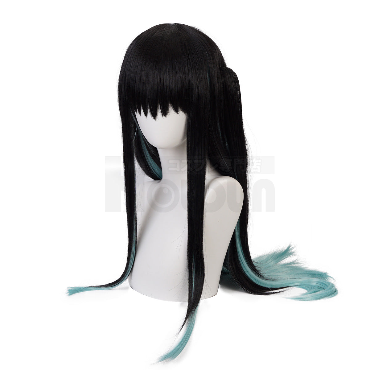 HOLOUN Anime Tokitou Muichirou Cosplay Wig Rose Net Synthetic Fiber Adjustable Size Heat Resistant Cap Comb Halloween Cos