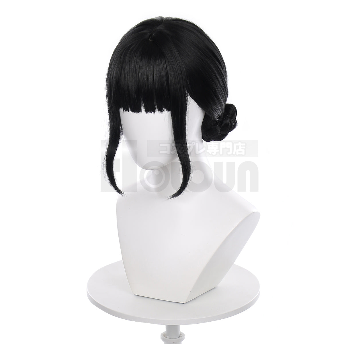 HOLOUN KPop Demon Hunters Anime Rumi Zoey Mira Cosplay Wig Rose Net Synthetic Fiber Adjustable Size Heat Resistant Halloween Convention