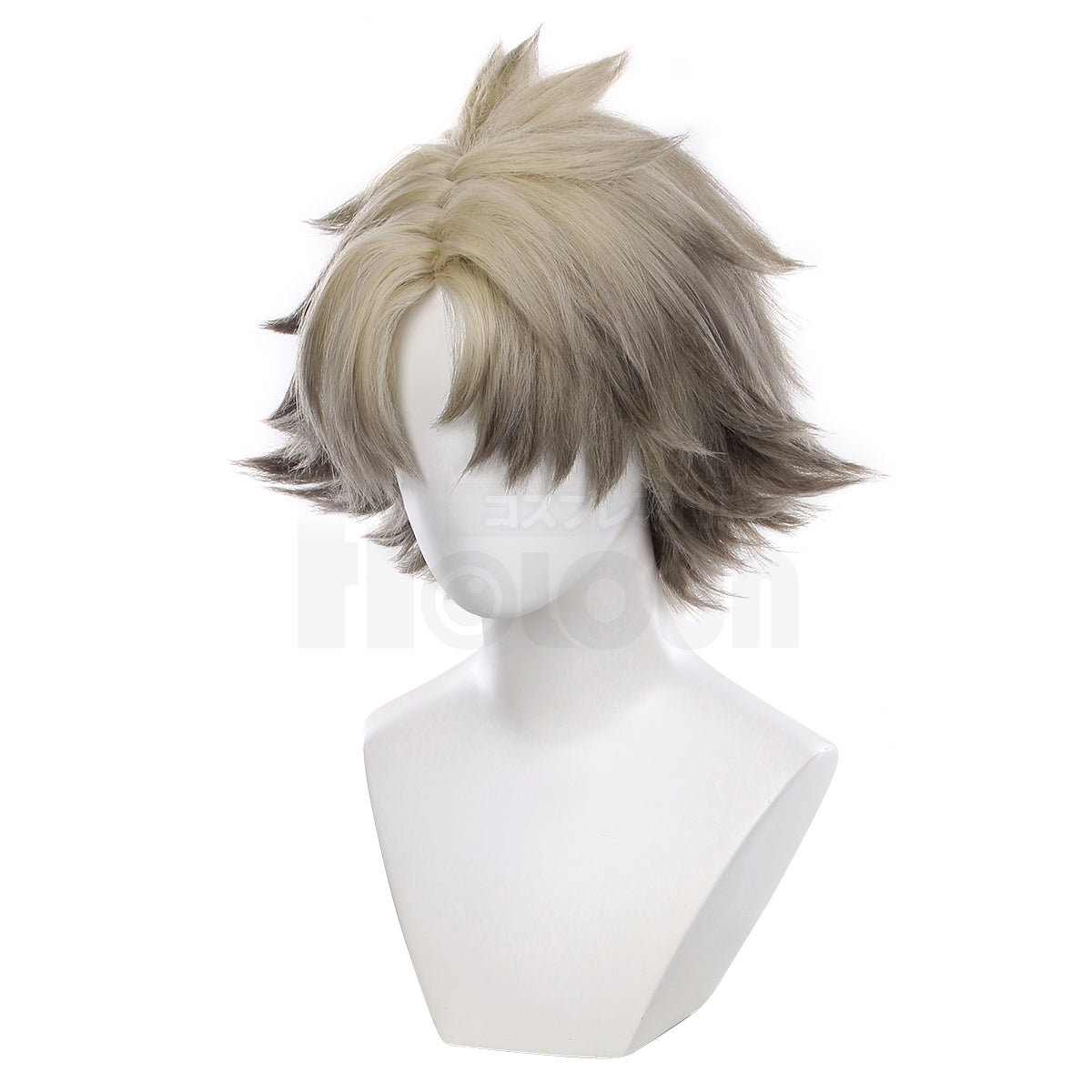 HOLOUN Gachiakuta Anime Rudo Cosplay Wig Rose Net Synthetic Fiber Adjustable Heat Resistant Cap Halloween Christmas Convention