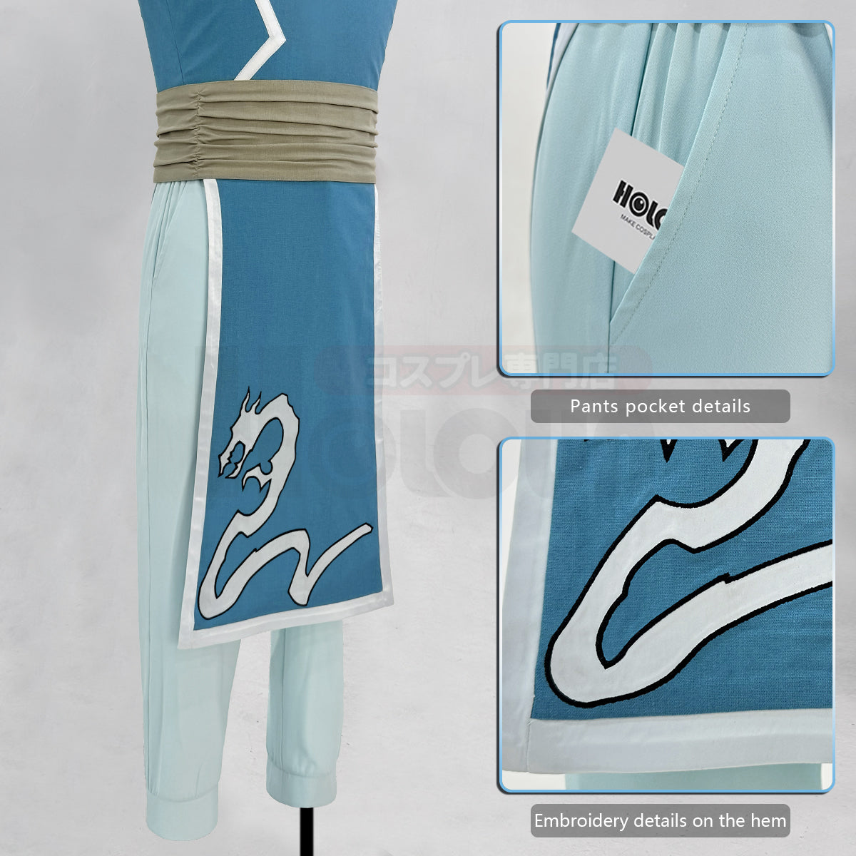 Pre-sale HOLOUN Hunter Anime Illumi Zoldyck Zorudikku Cosplay Costume Convention Halloween Christmas Gift Top Pants