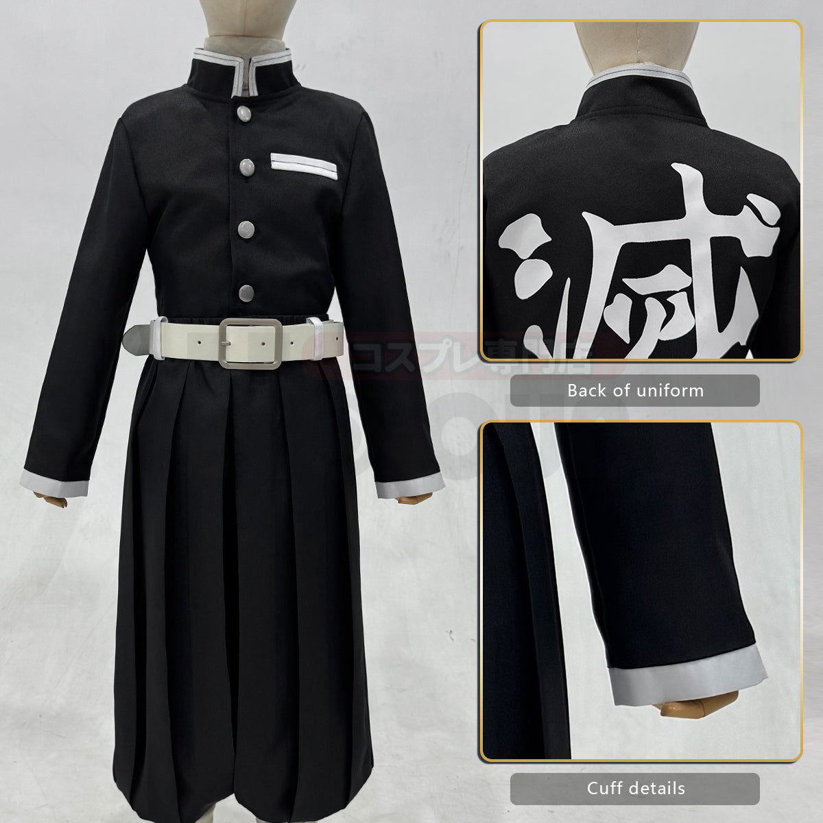 Pre-sale HOLOUN Anime Tomioka Giyuu Kochou Shinobu Agatsuma Zenitsu Kamado Tanjirou Cosplay Costume  Kid Child Haori Top Pants Halloween Christmas