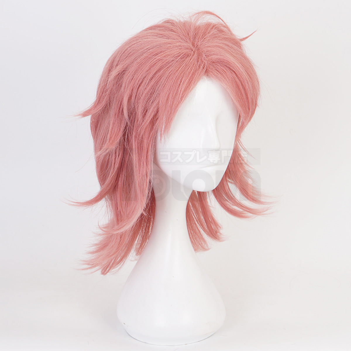 HOLOUN Anime Sabito Cosplay Wig Rose Net Synthetic Fiber Adjustable Size Heat Resistant Cap Comb Halloween Cos Convention