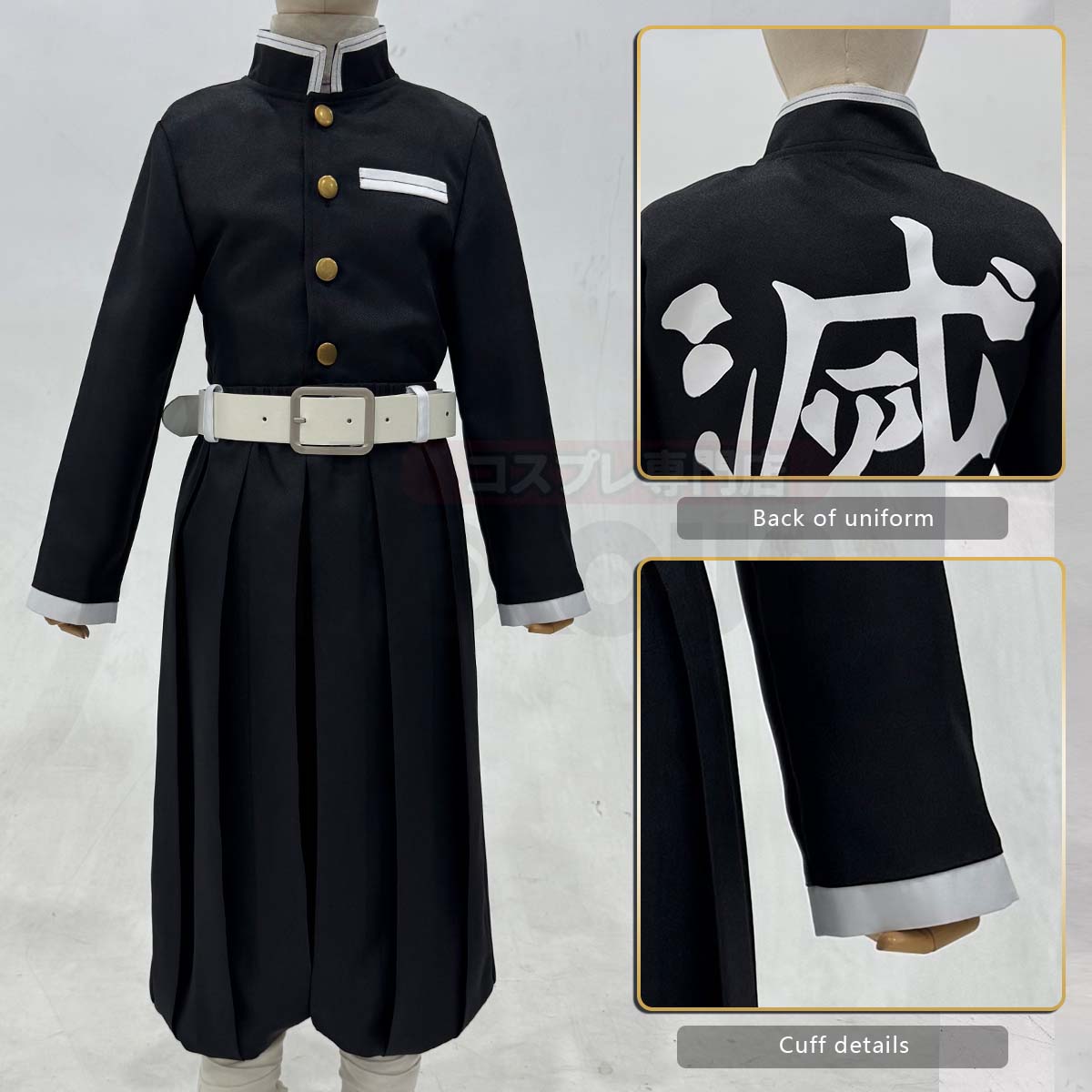 Pre-sale HOLOUN Anime Tomioka Giyuu Kochou Shinobu Agatsuma Zenitsu Kamado Tanjirou Cosplay Costume  Kid Child Haori Top Pants Halloween Christmas