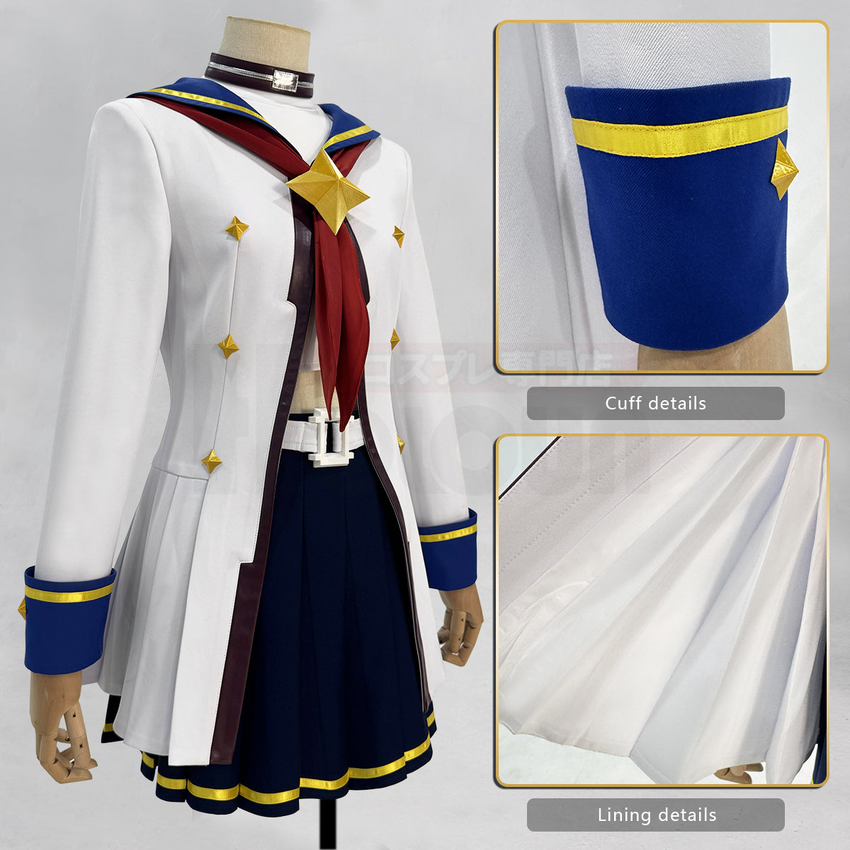 Pre-sale HOLOUN Derby Game Oguri Cap Cosplay Costume Halloween Convention Christmas Coat Skirt Top Belt