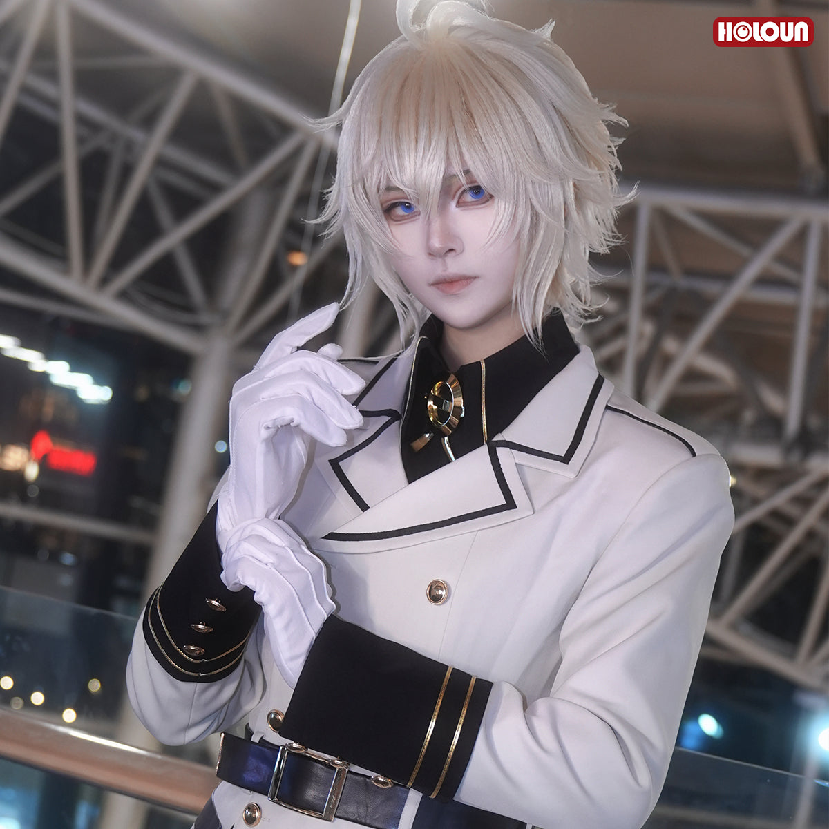 HOLOUN Seraph Of The End Anime Mikaela Hyakuya Cosplay Costume Cloak Jacket Pants Shirt Halloween Christmas Convention