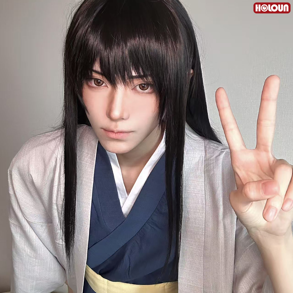 HOLOUN Gintama Anime Katsura Kotarou Cosplay Costume Kimono Haori Cos Convention Halloween Christmas Gift