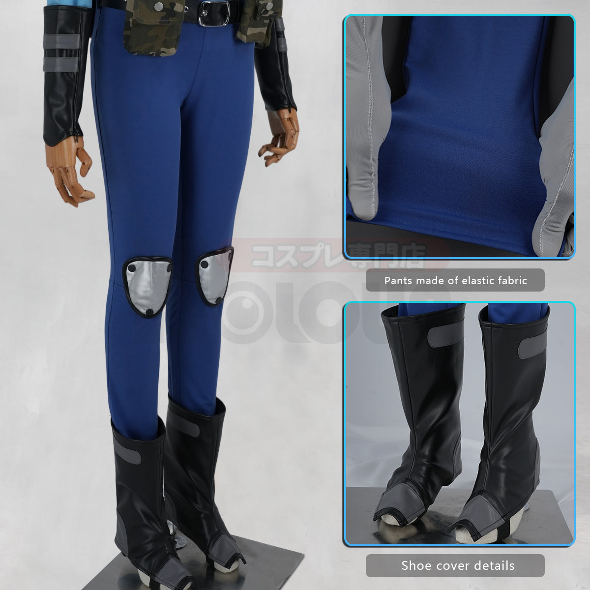 Pre-sale HOLOUN Zoo Movie Judith Hopps Cosplay Costume Black Faux Leather Vest Shirt Pants Gloves Bags Halloween Christmas Convention