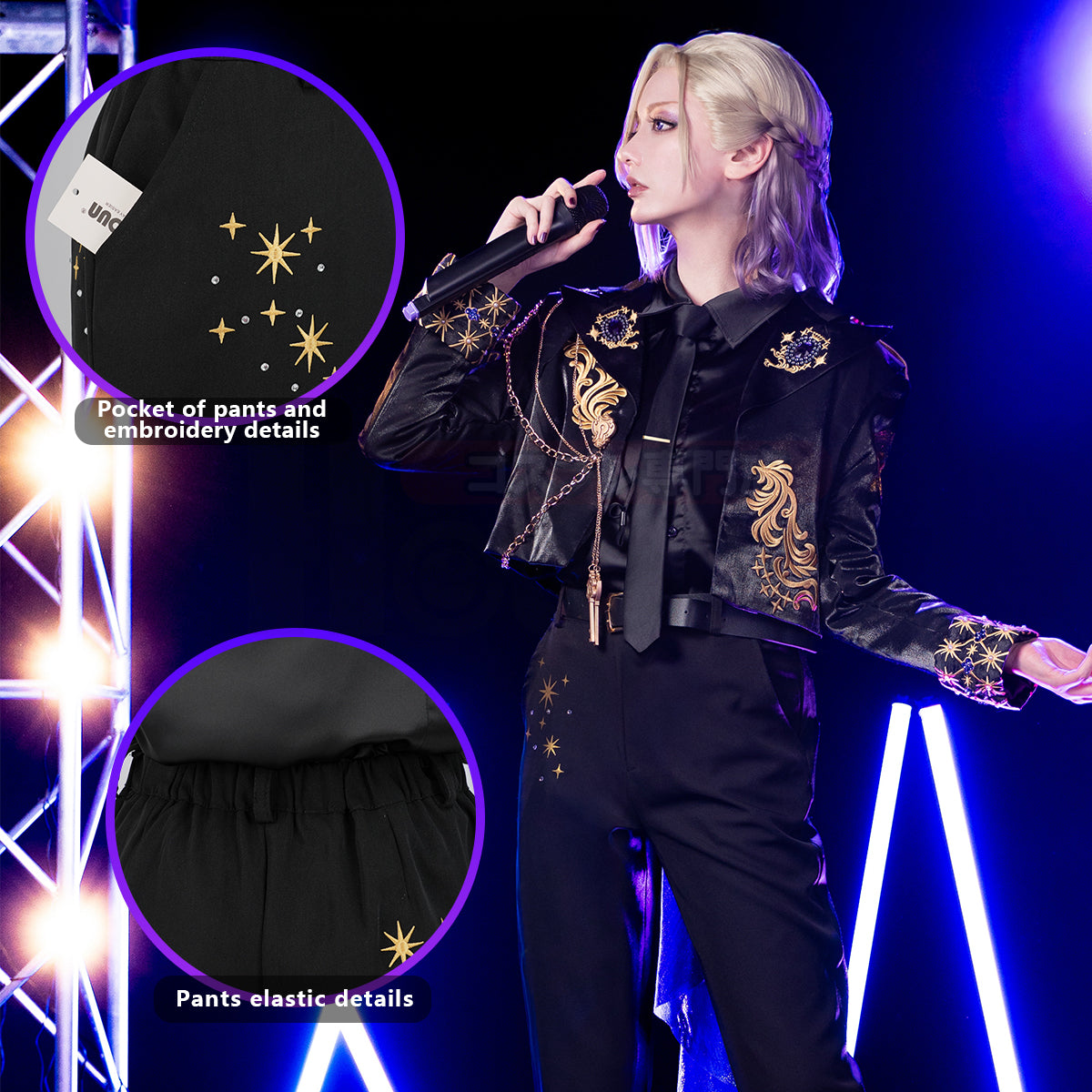 HOLOUN Twisted Game ‌Pomefiore Cosplay Costume 5th Anniversary Halloween Christmas Convention