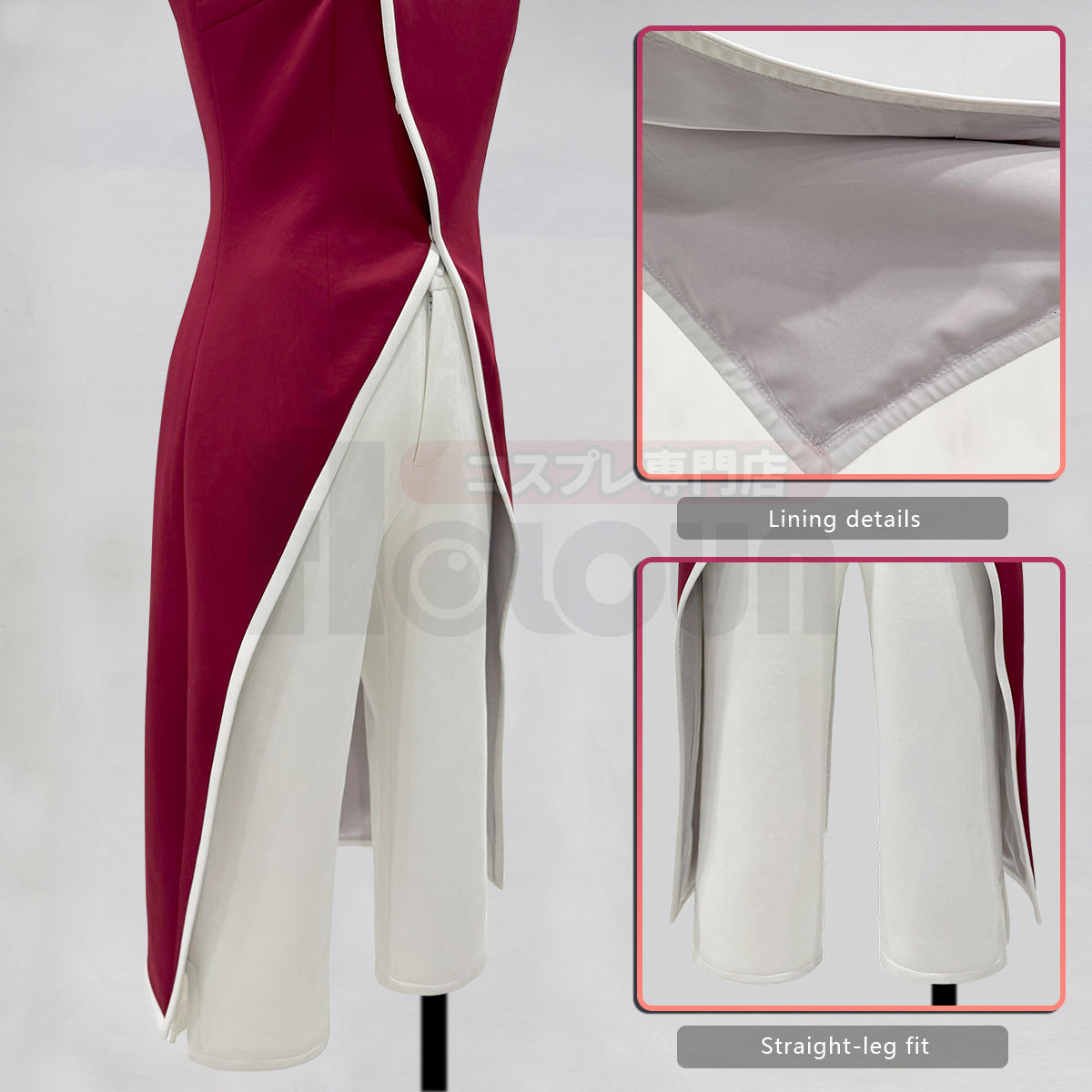 HOLOUN Anime Haruno Sakura Cosplay Costume Top Pants Halloween Christmas Animation Convention Gift