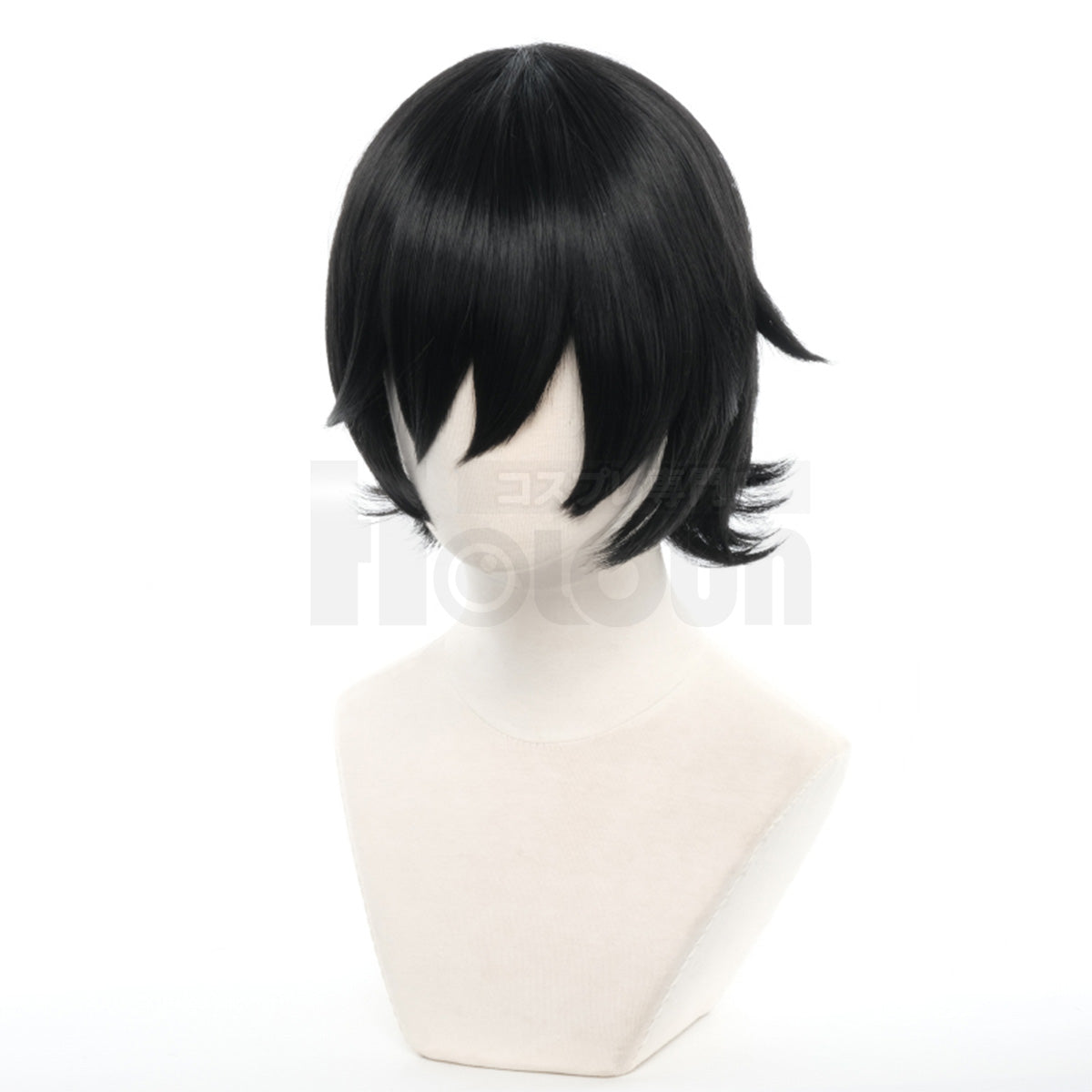 HOLOUN Delicious in Anime Izumi Hitomi Cosplay Wig Rose Net Synthetic Fiber Adjustable Size Heat Resistant Cap Comb Halloween