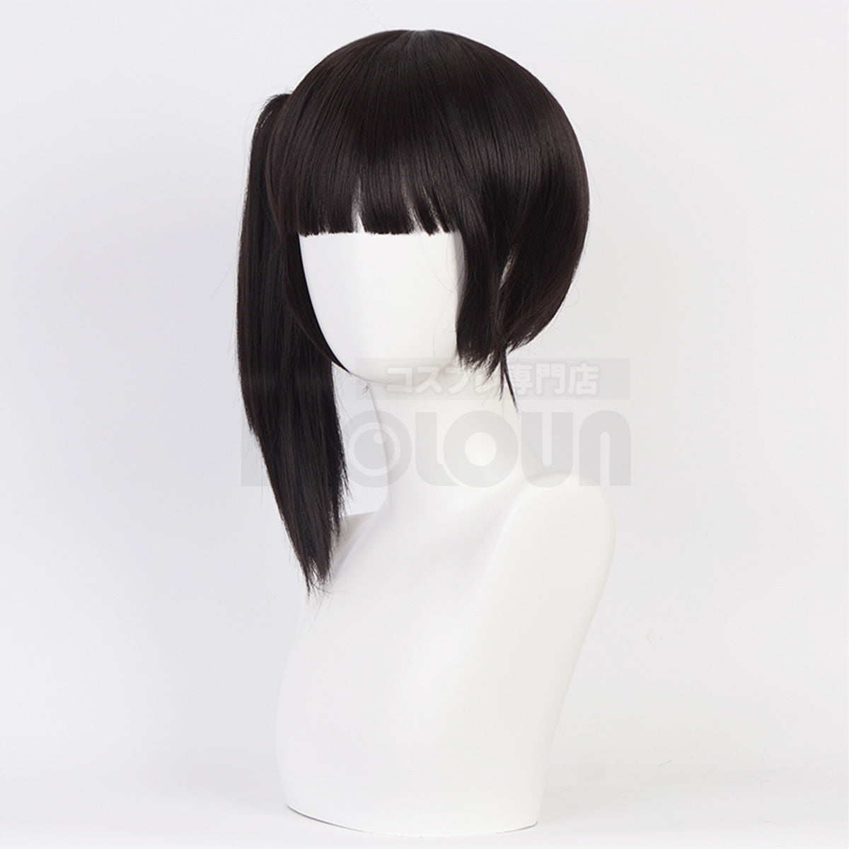 HOLOUN Anime Tsuyuri Kanawo Cosplay Wig Rose Net Synthetic Fiber Adjustable Size Heat Resistant Cap Comb Halloween Cos