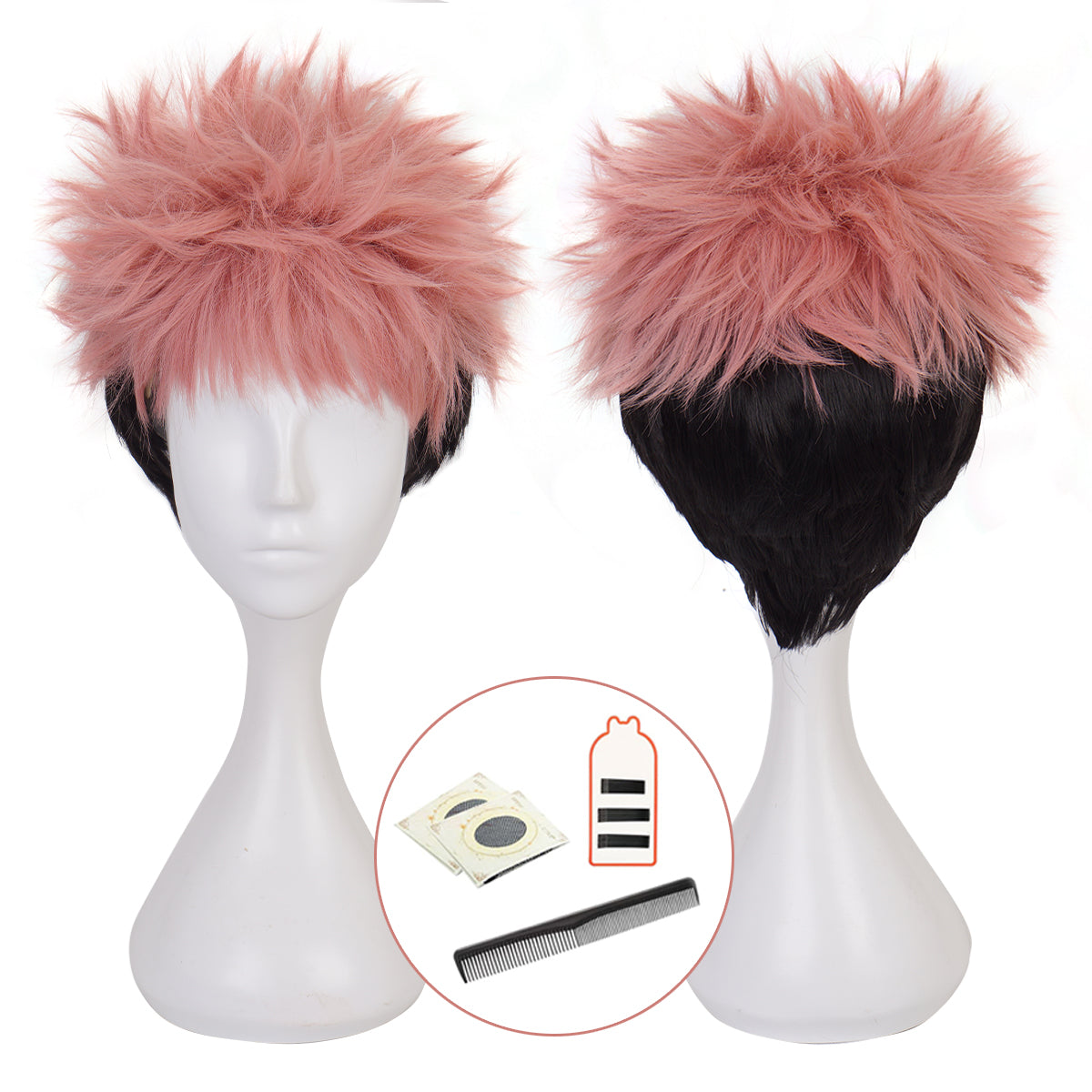 HOLOUN Anime Itadori Yuji  Yuta Okkotsu Cosplay Costume Wig Jacket Pants Upgraded version Halloween Christmas Convention Gift