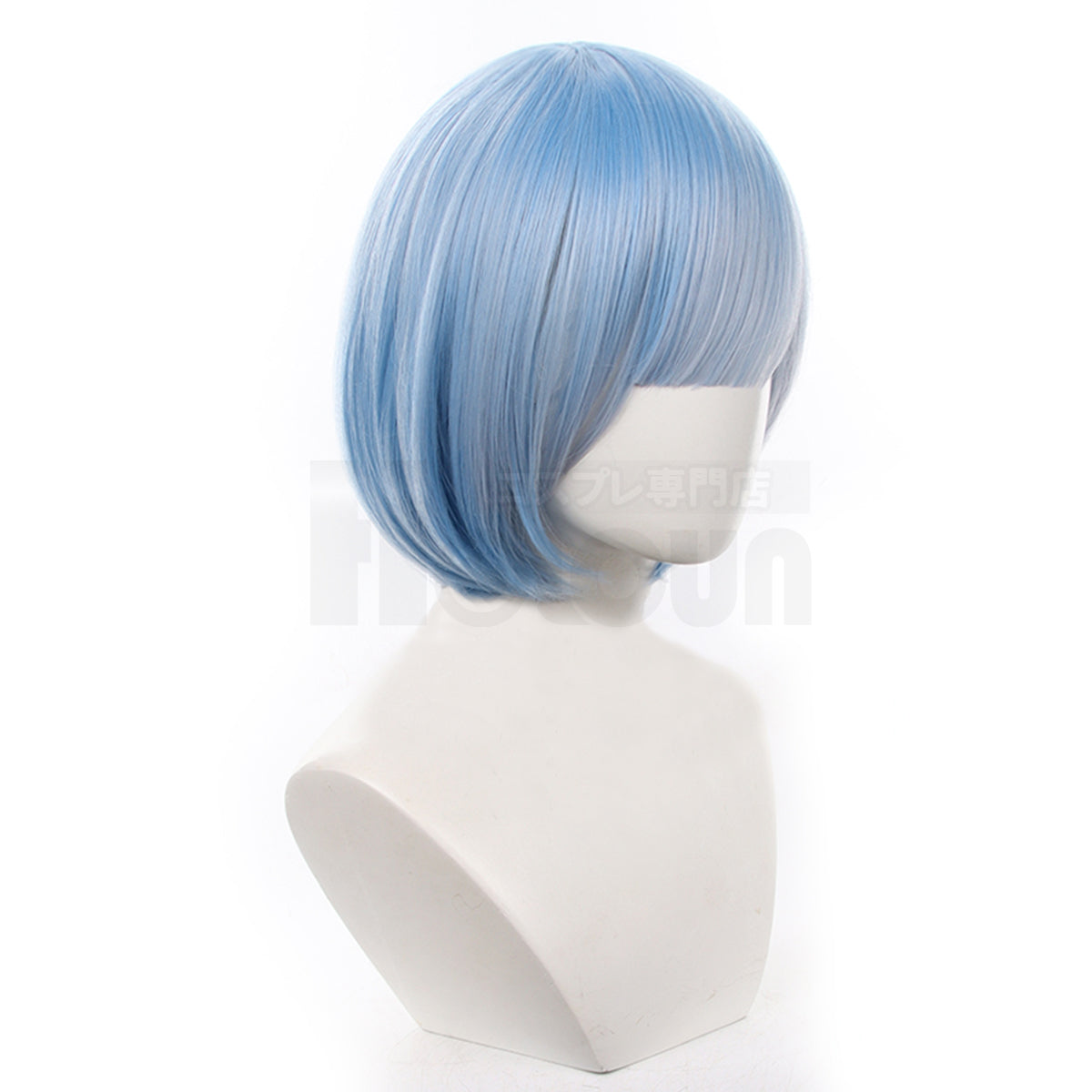 HOLOUN Re:Life In A Different World From Zero Anime Rem Cosplay Wig Rose Net Synthetic Fiber Adjustable Size Heat Resistant