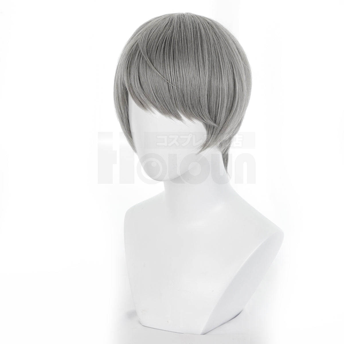 HOLOUN Game P4 Yu Narukami Cosplay Wig Rose Net Synthetic Fiber Adjustable Size Heat Resistant Cap Comb