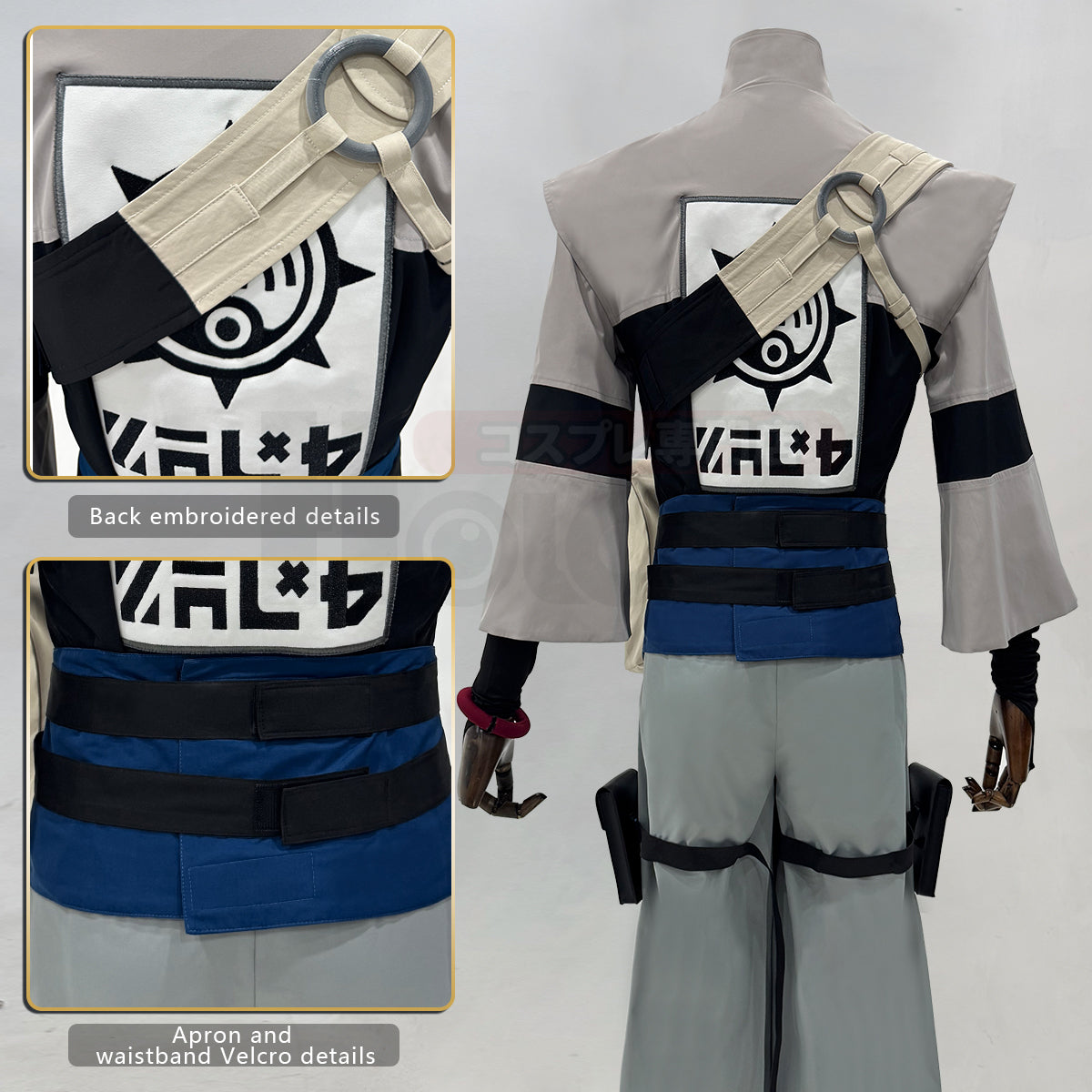 Pre-sale HOLOUN Gachiakuta Anime Zanka Cosplay Costume Convention Halloween Christmas Embroidery Jacket Pants Bag