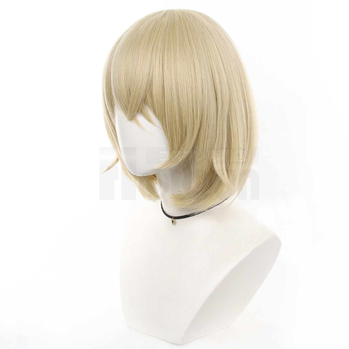 HOLOUN Delicious in Anime Falin Touden Cosplay Wig Rose Net Synthetic Fiber Adjustable Size Heat Resistant Cap Comb Halloween