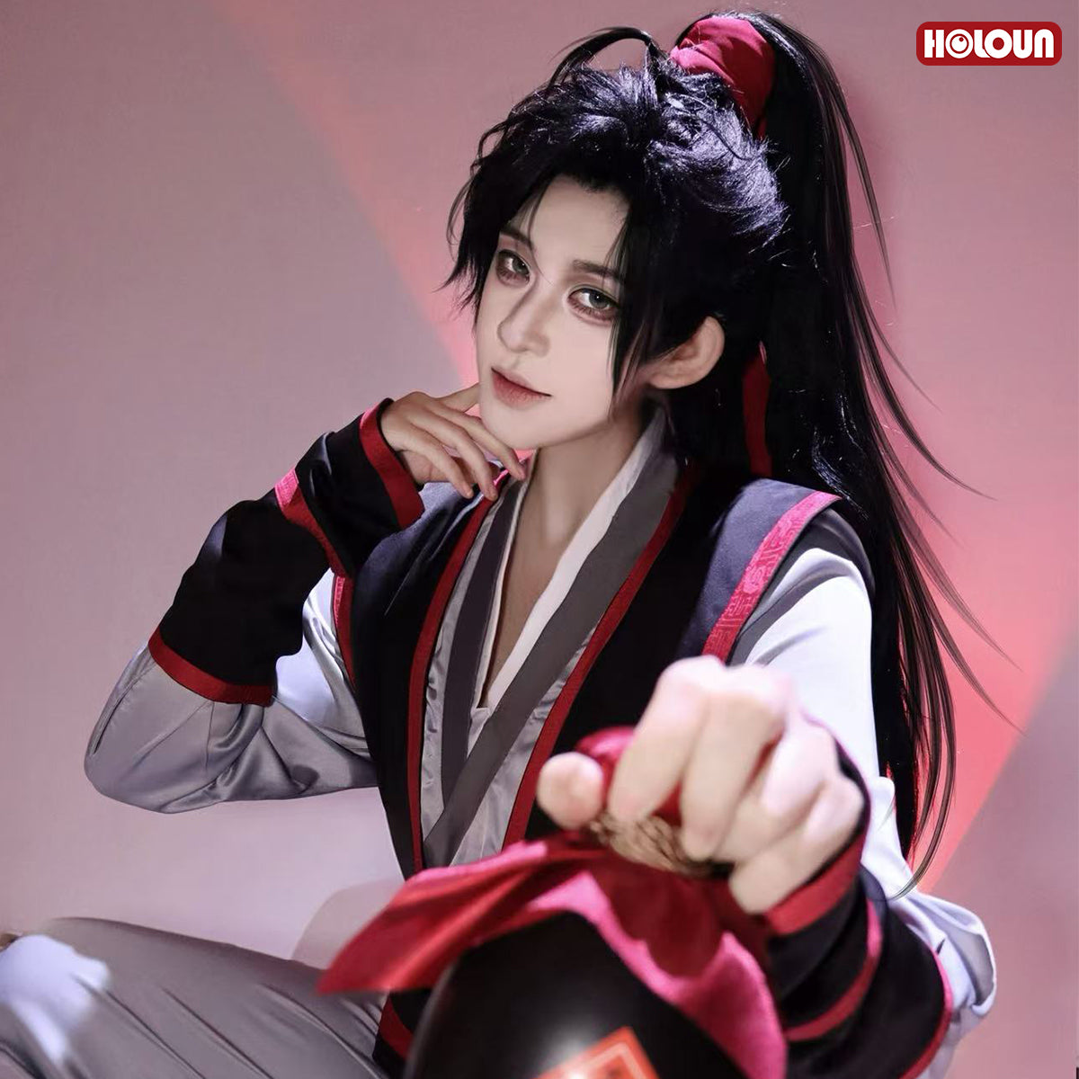 HOLOUN Mo Dao Zu Shi Anime Wei Wuxian Cosplay Costume Grandmaster of Demonic Cultivation Halloween Christmas Convention