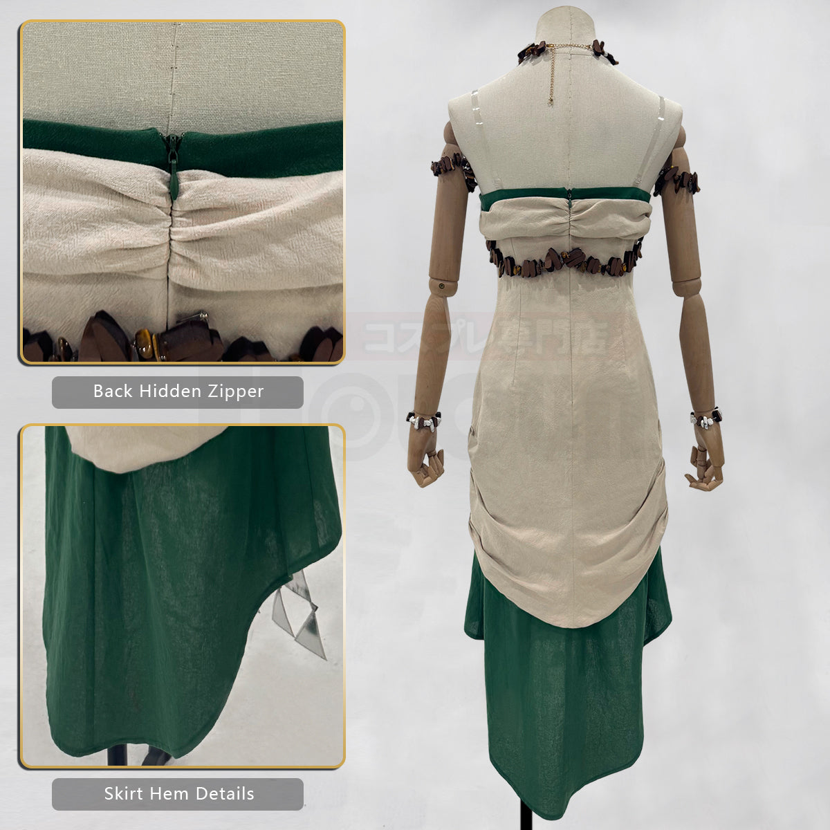 Pre-sale HOLOUN Game Princess Zelda Cosplay Costume Zonai Dress Earrings Nacklace Halloween Christmas Convention Gift