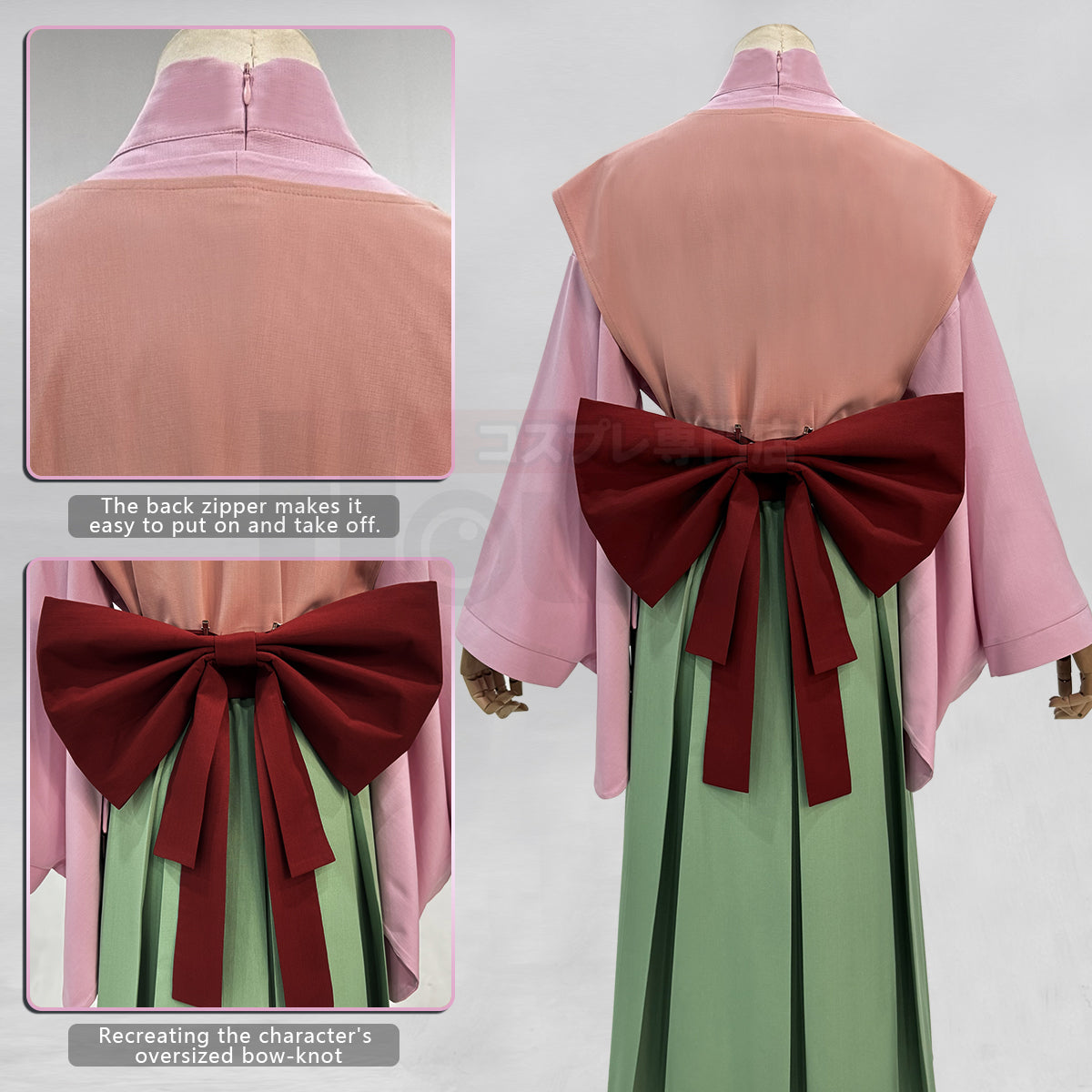 Pre-sale HOLOUN Hunter Anime Alluka Zoldyck Cosplay Costume Hair Band Skirt Bowknot Convention Halloween Christmas Gift