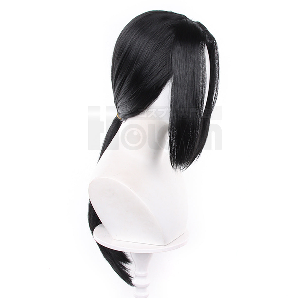 HOLOUN Anime Uchiha Itachi Cosplay Wig Rose Net Synthetic Fiber Adjustable Size Heat Resistant Cap Halloween Christmas Cos