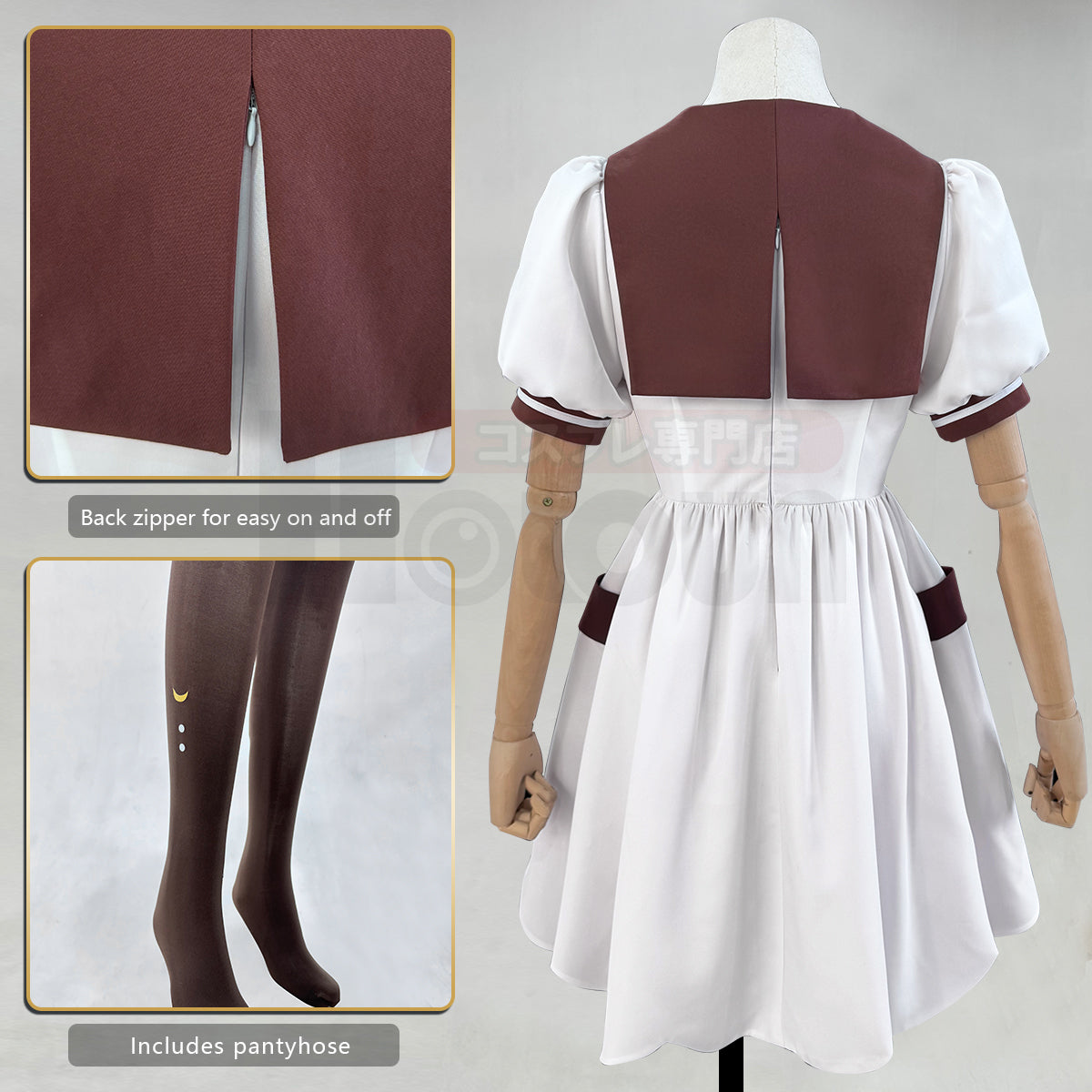 HOLOUN Toilet-Bound Hanako-Kun Anime Yashiro Nene Cosplay Costume Dress Daily Wear Halloween Christmas Gift Cos Convention