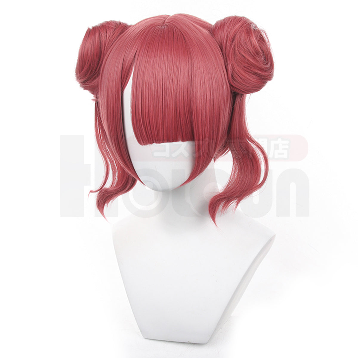 HOLOUN Blue Lock Manga Anime Anri Teieri Cosplay Wig Cute Style Rose Net Synthetic Fiber Adjustable Size Dress Up Party