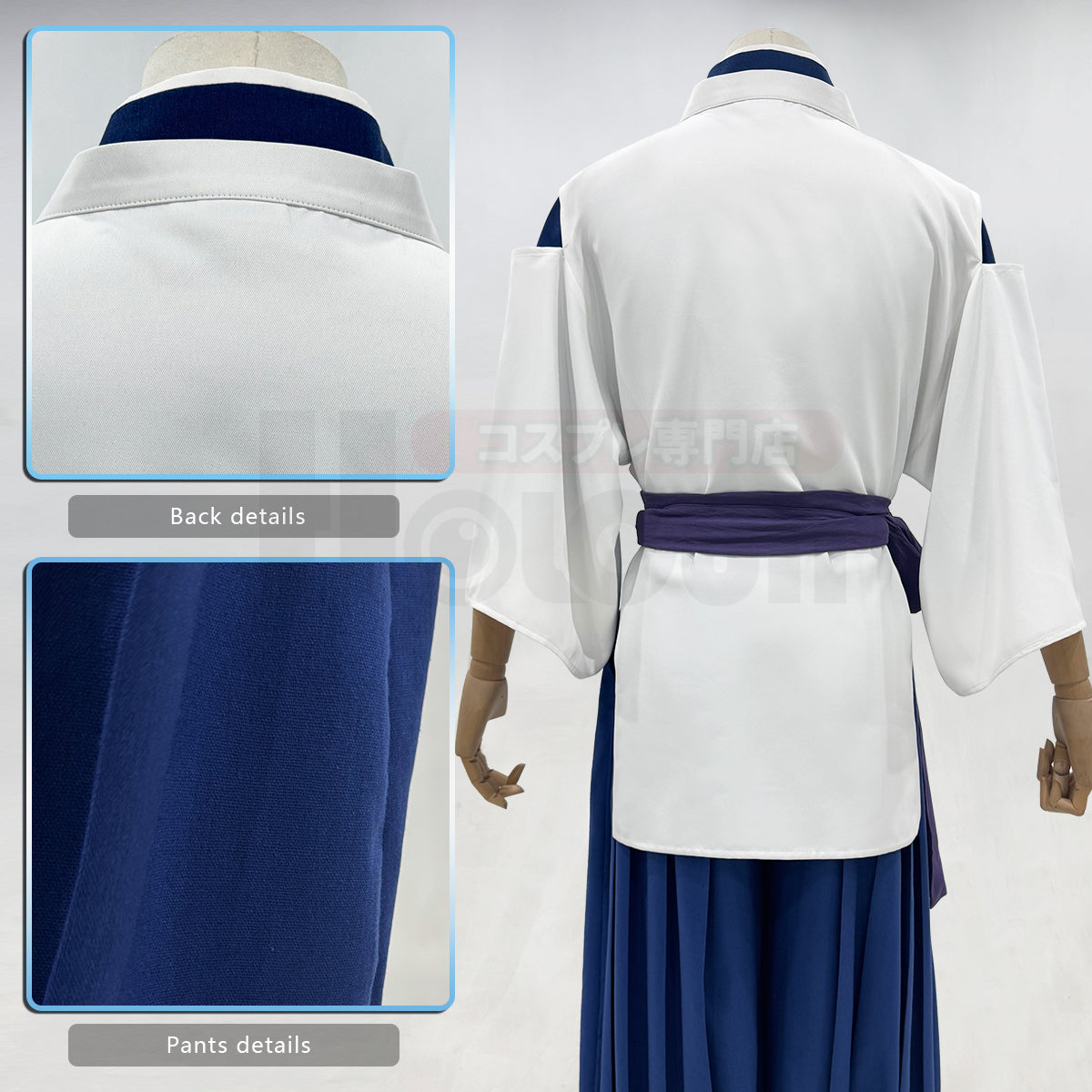 Pre-sale HOLOUN Spirited Anime Haku Nigihayami Kohakunu Cosplay Costume Top Pants Haori Adult Version Cos Convention Halloween Christmas