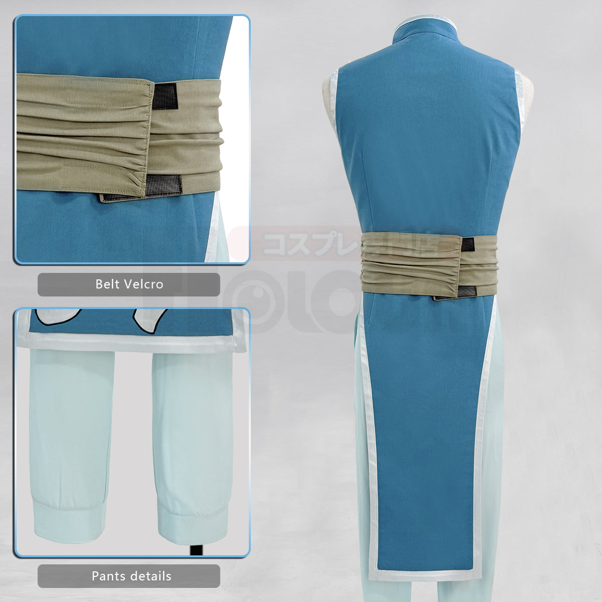 Pre-sale HOLOUN Hunter Anime Illumi Zoldyck Zorudikku Cosplay Costume Convention Halloween Christmas Gift Top Pants