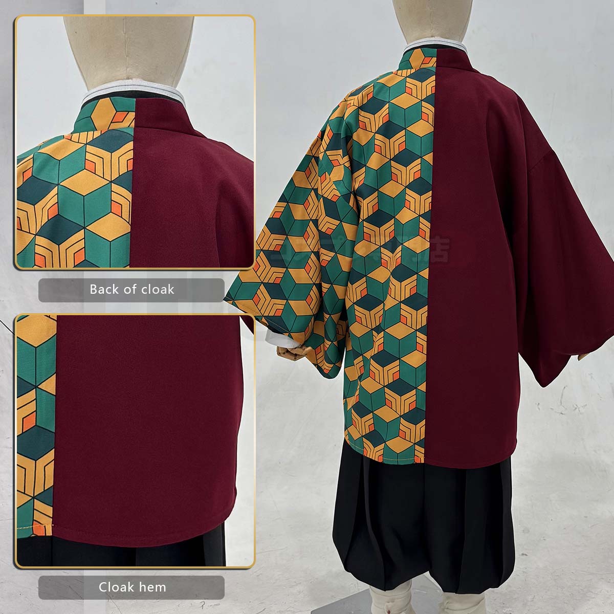 Pre-sale HOLOUN Anime Tomioka Giyuu Kochou Shinobu Agatsuma Zenitsu Kamado Tanjirou Cosplay Costume  Kid Child Haori Top Pants Halloween Christmas