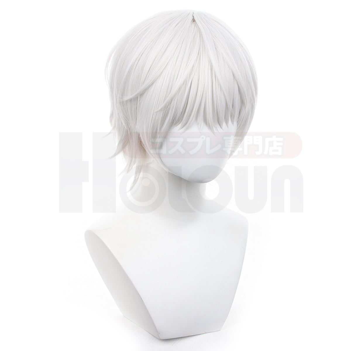 HOLOUN Gokurakugai Anime Yomi Cosplay Wig Rose Net Synthetic Fiber Adjustable Size Heat Resistant Halloween Party