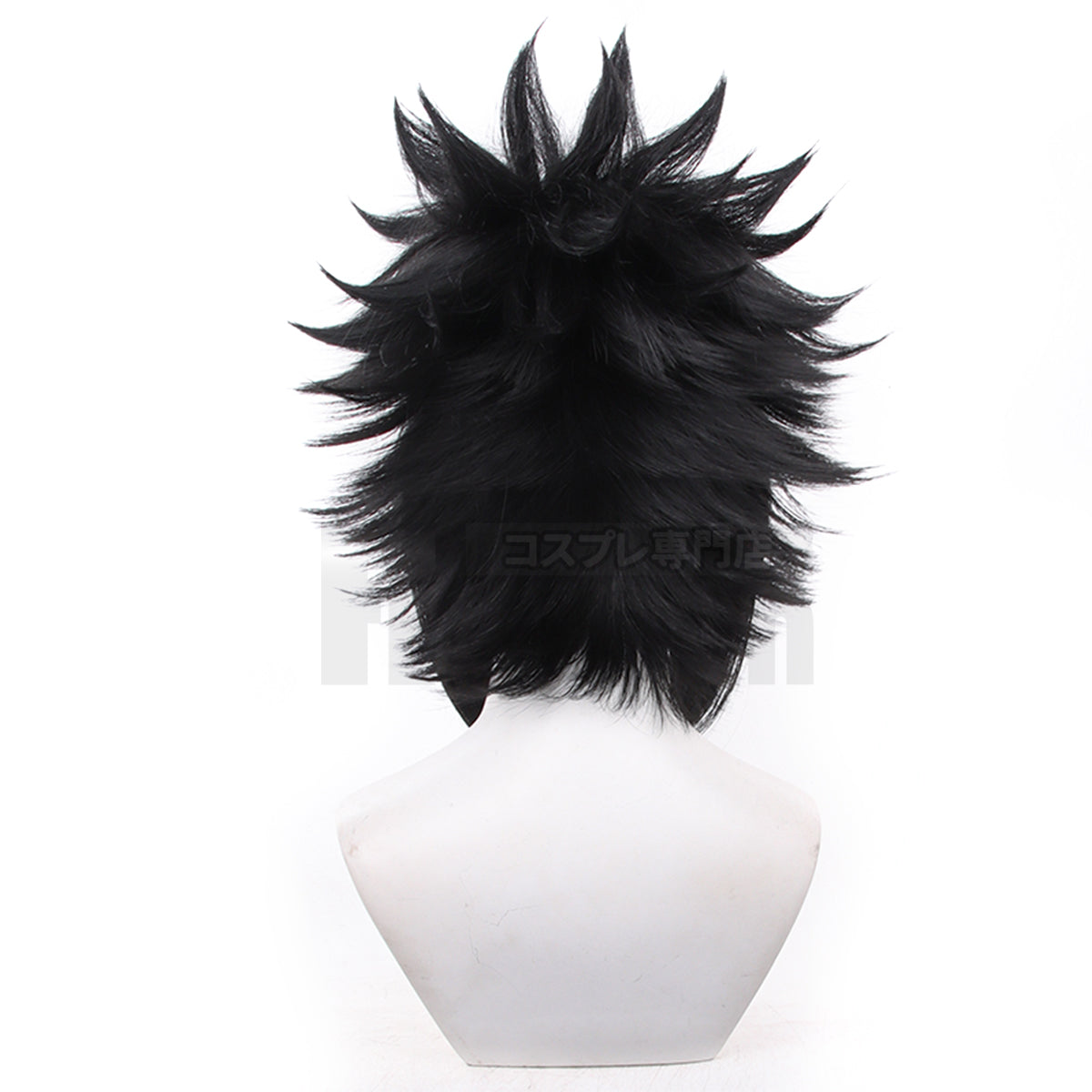 HOLOUN Anime Uchiha Sasuke CosplayWig Rose Net Synthetic Fiber AdjustableSize Heat Resistant Cap