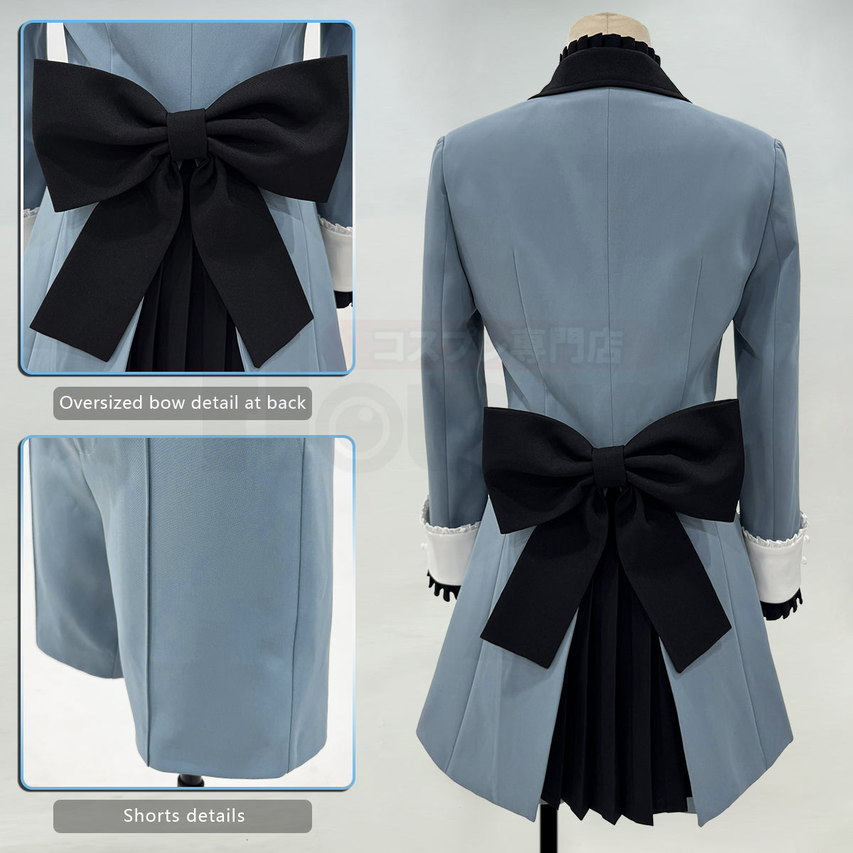 Pre-sale HOLOUN Anime Ciel Phantomhive Brother Cosplay Costume Coat Shorts Shirt Vest Animation Convention Halloween Christmas