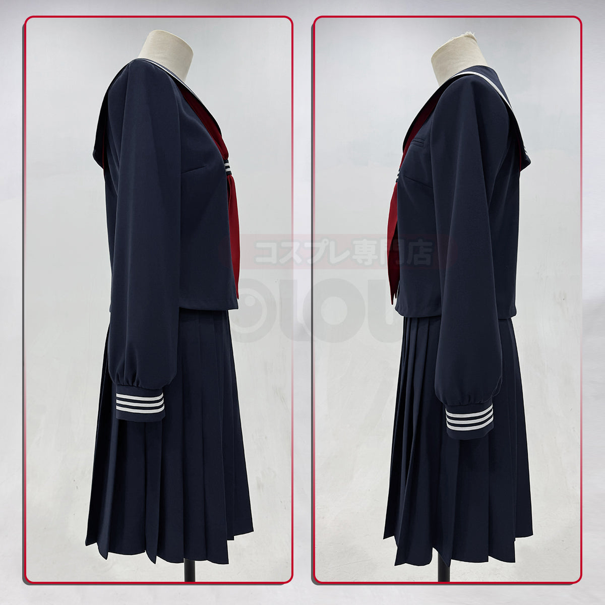 Pre-sale HOLOUN Silent Game Hinako Shimizu Cosplay Costume JK Skirt School Uniform Convention Halloween Christmas