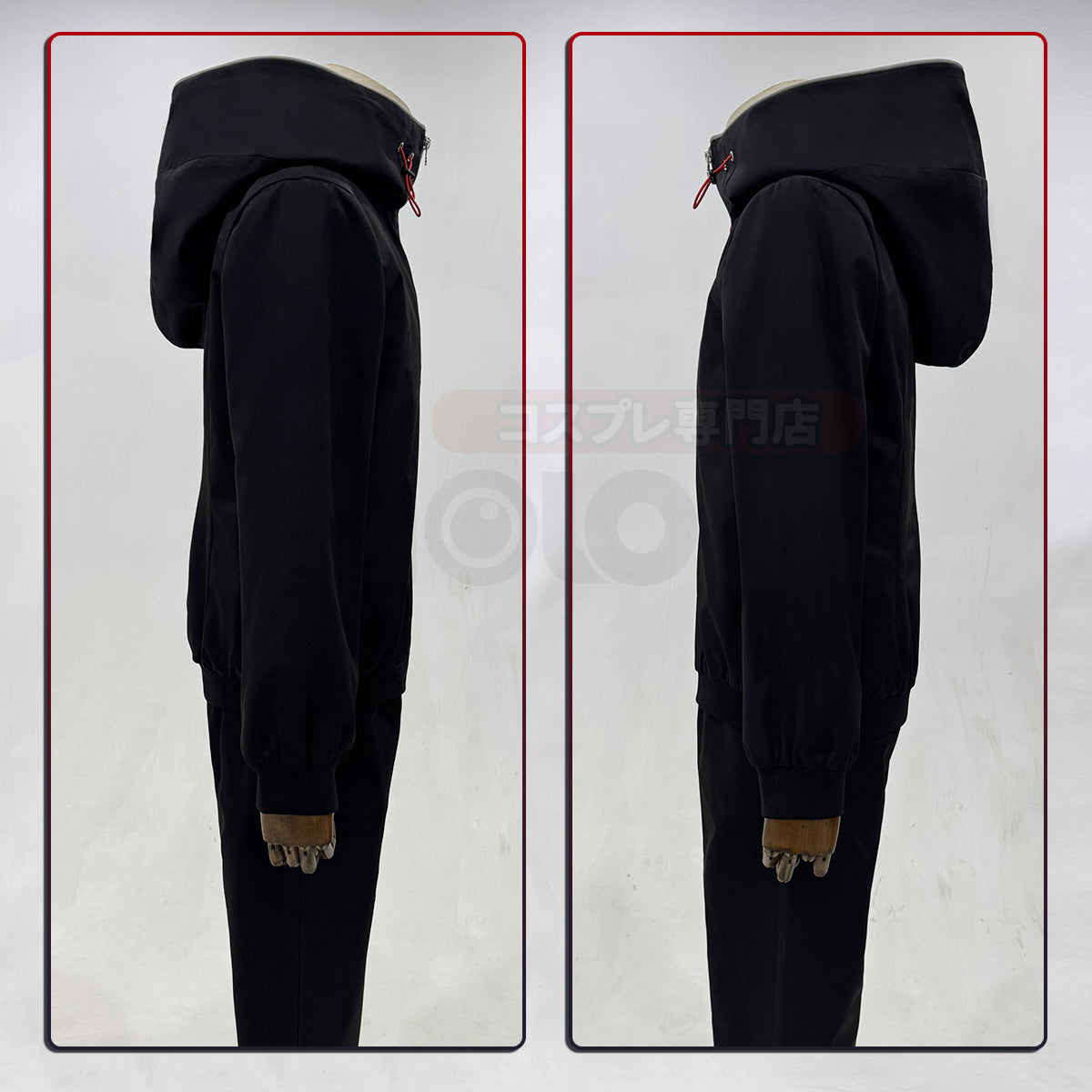 Pre-sale HOLOUN Jujutsu JJK Anime Itadori Yuji Cosplay Costume Wig Latest Hoodie Pants Halloween Christmas Convention Rose Net Synthetic