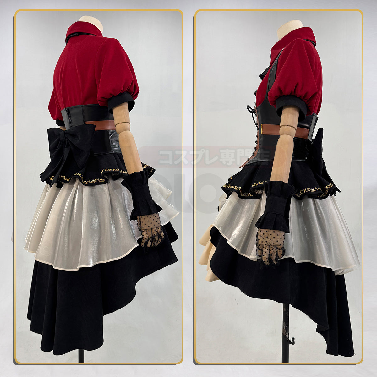 HOLOUN BanG Dream Ave Mujica Anime Sakiko Togawa Oblivionis Cosplay Costume Skirt Shirt Corset Gloves Bow-knot Daily Wear Cos