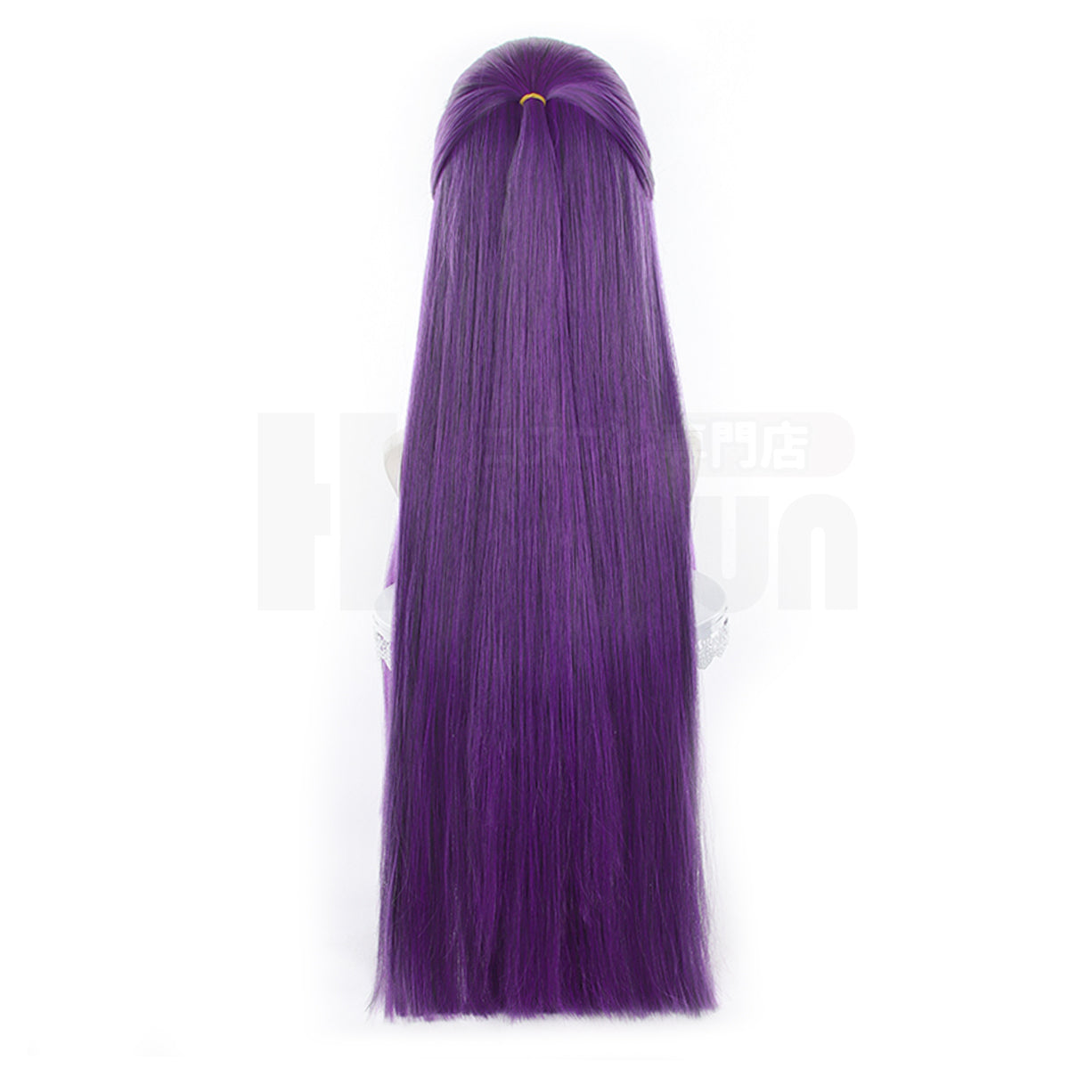 HOLOUN Frieren Beyond Journey's End Anime Fren Cosplay Wig Long Purple Rose Net Synthetic Fiber Adjustable Size Christmas Gift